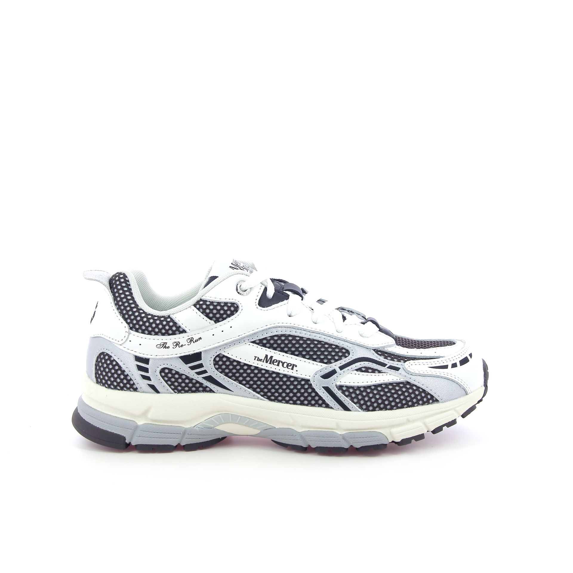 Mercer Re-Run White-Silver 266267 wit