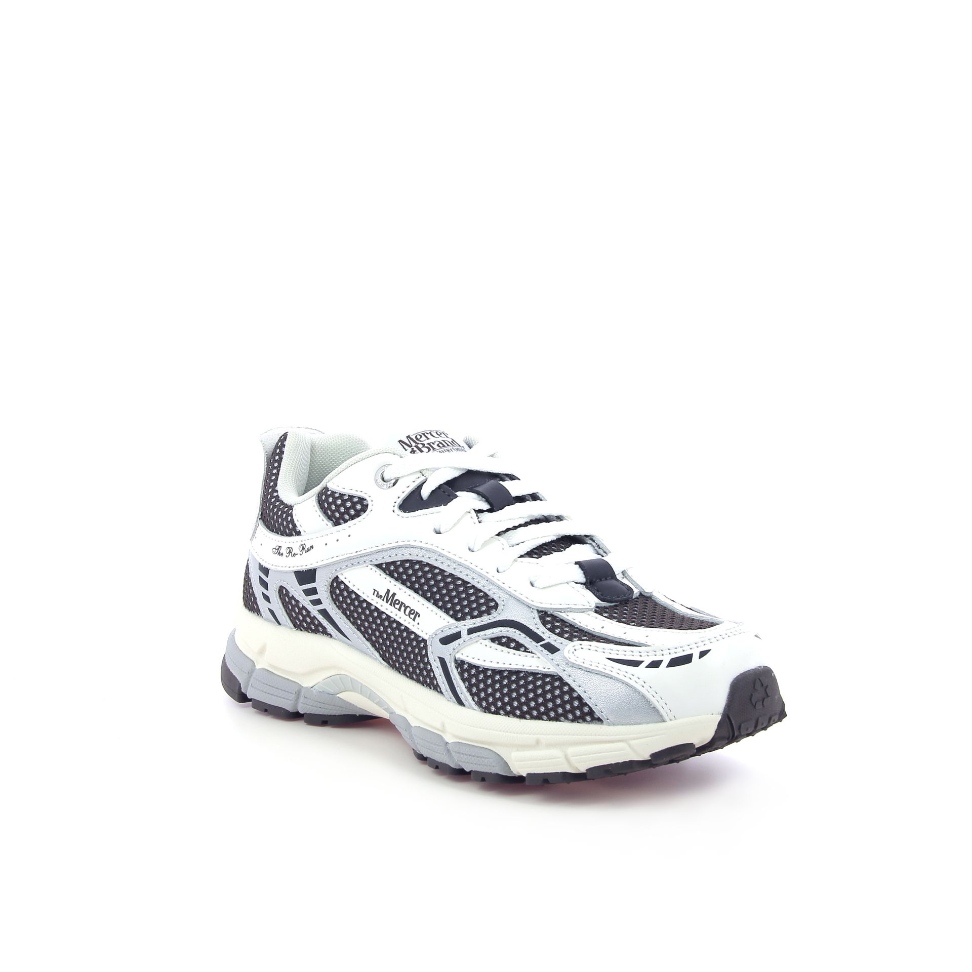 Mercer Re-Run White-Silver 266267 wit