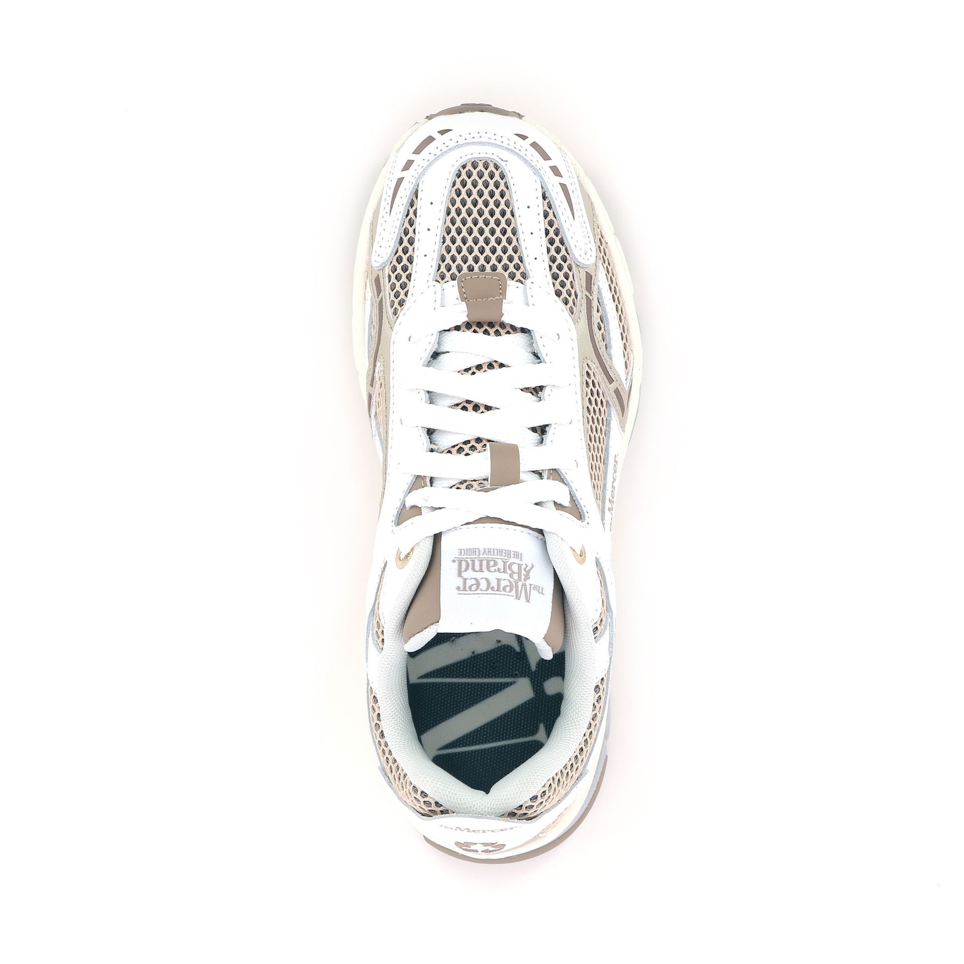 Mercer Re-Run White-Silver 266268 wit
