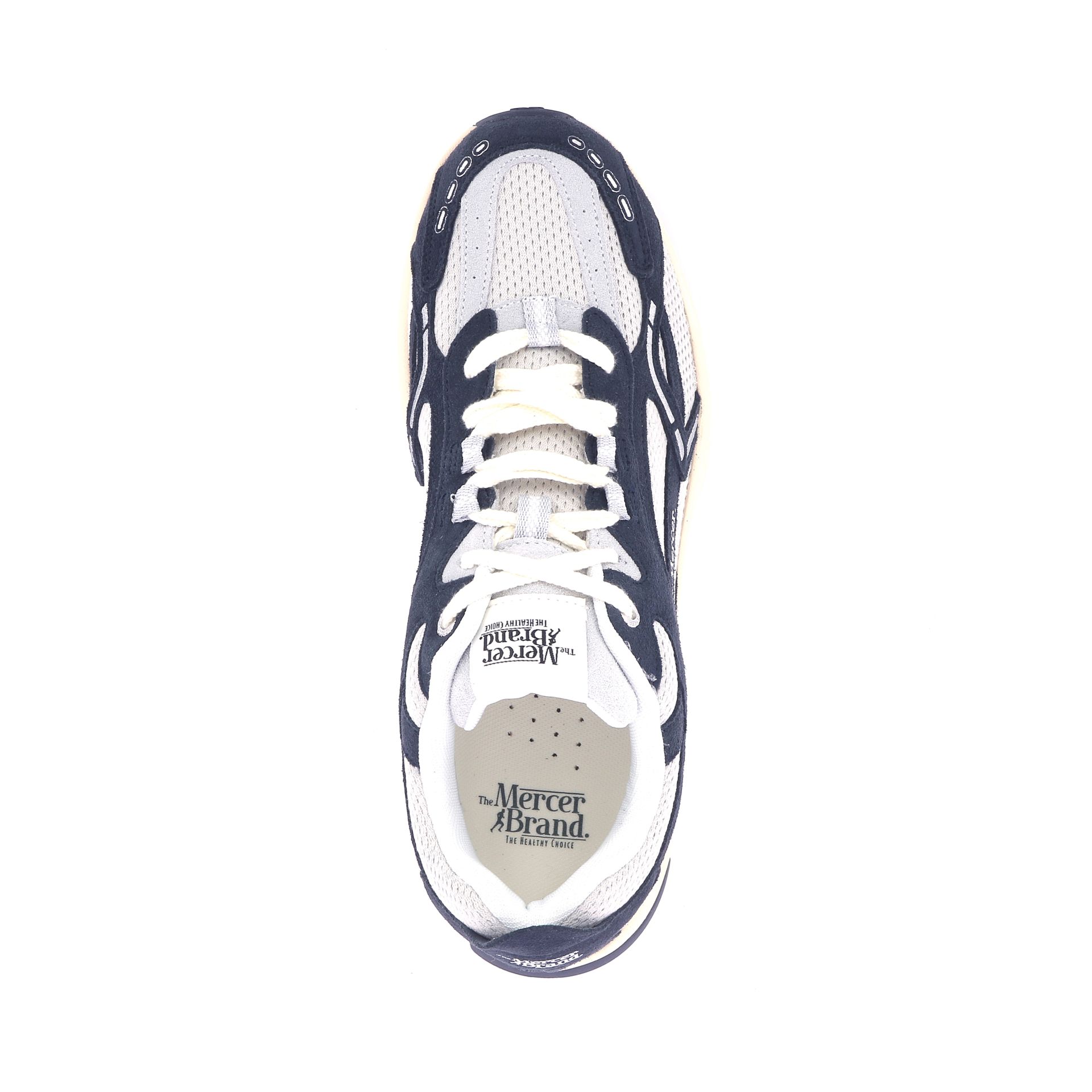 Mercer Re-Run Vintage Suede 266270 blauw