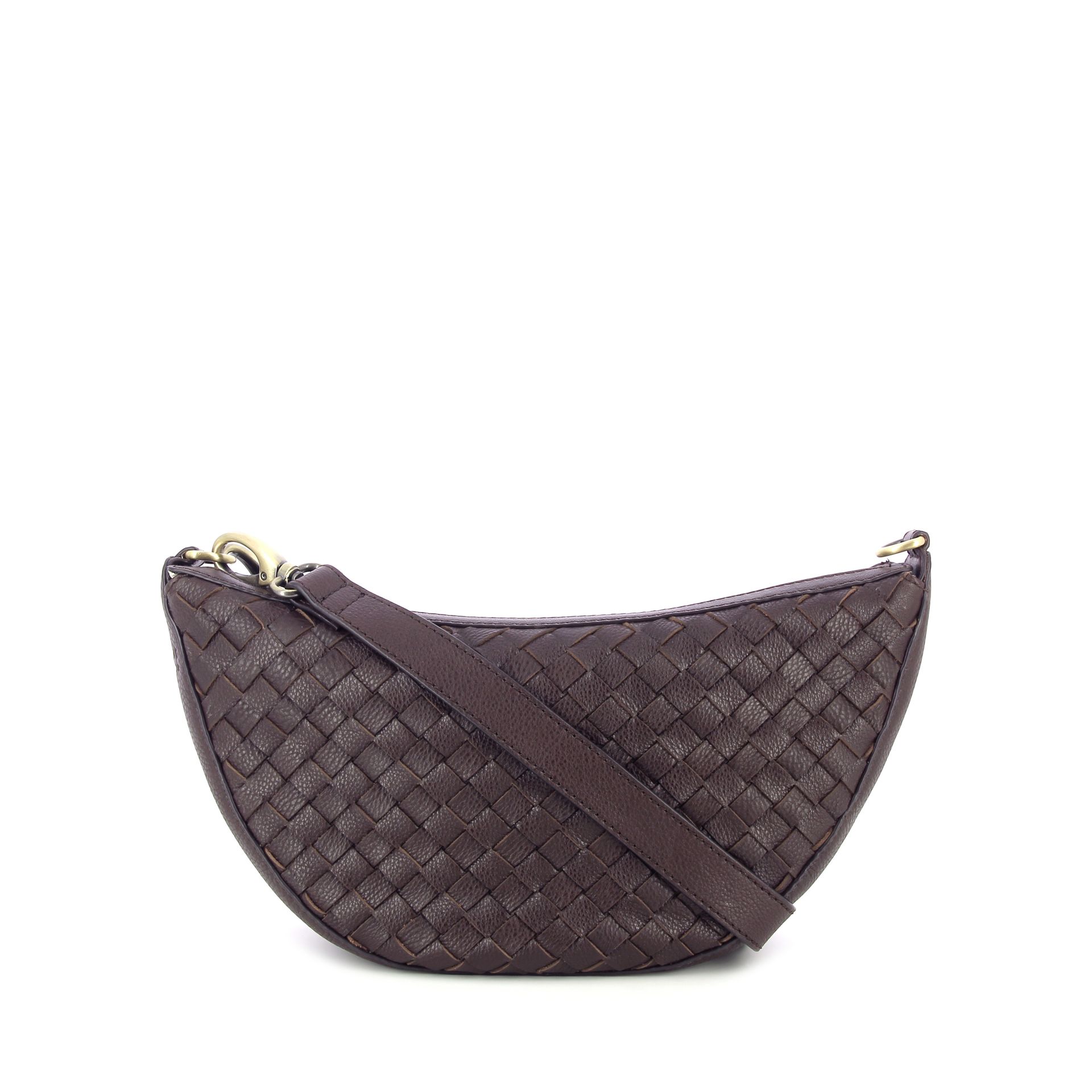 O My Bag Leo Woven Chocolate 266311 bruin