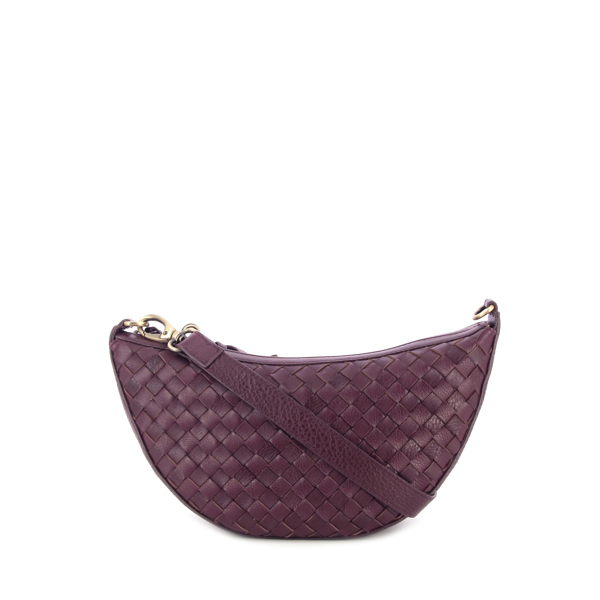 O My Bag Leo Woven Dark Cherry 266315 rood