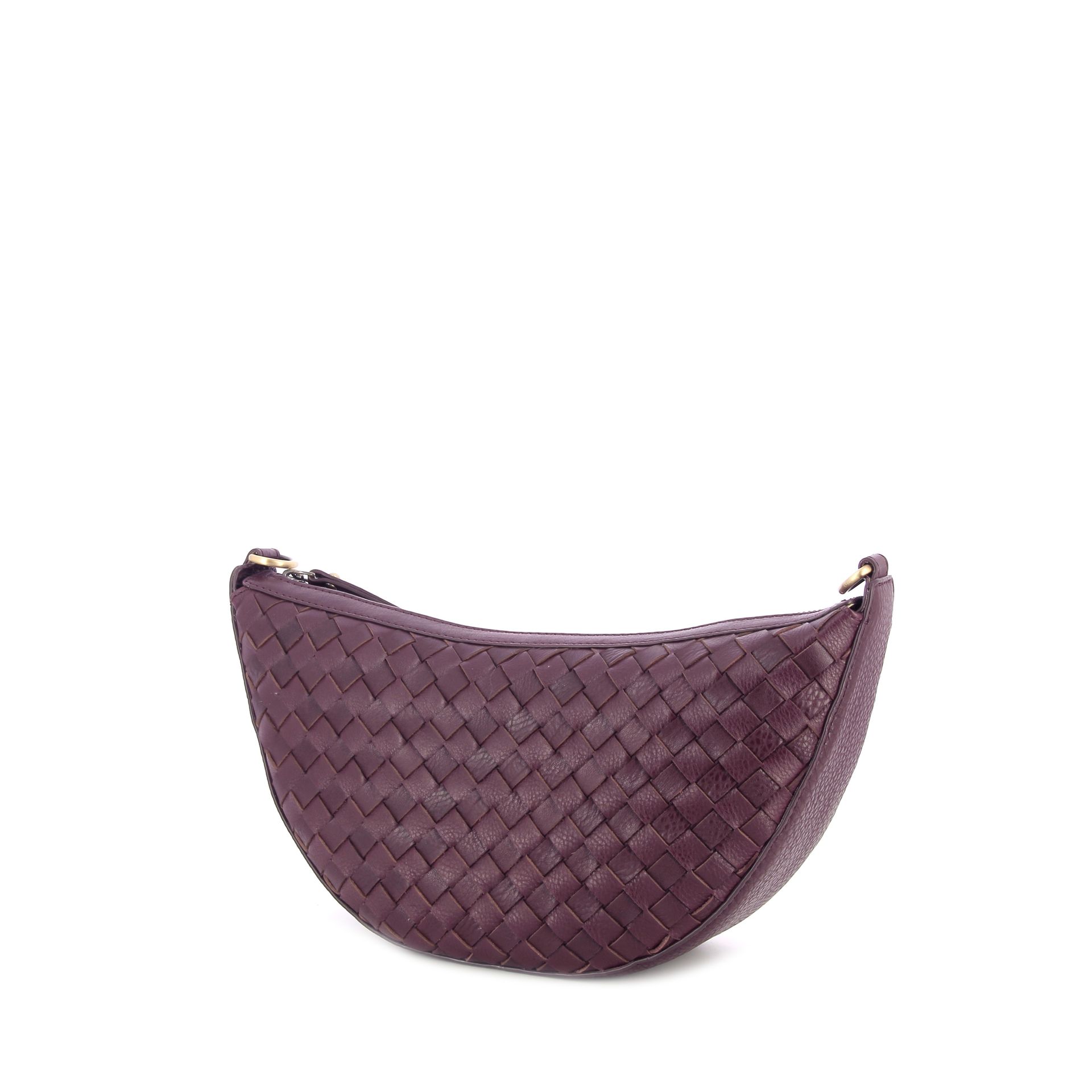 O My Bag Leo Woven Dark Cherry 266315 rood