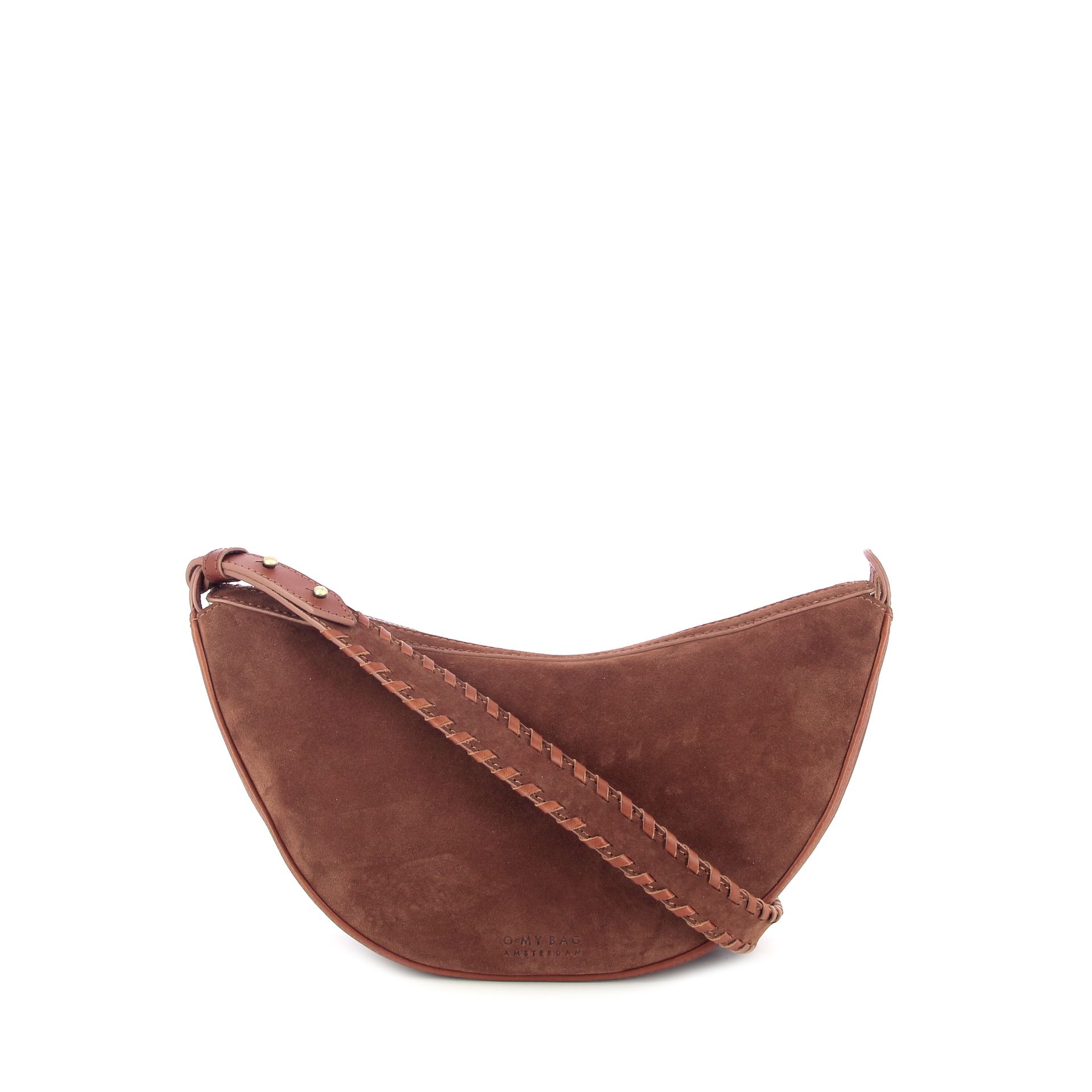 O My Bag Leo Crossbody Strap Cognac Suede 266321 cognac