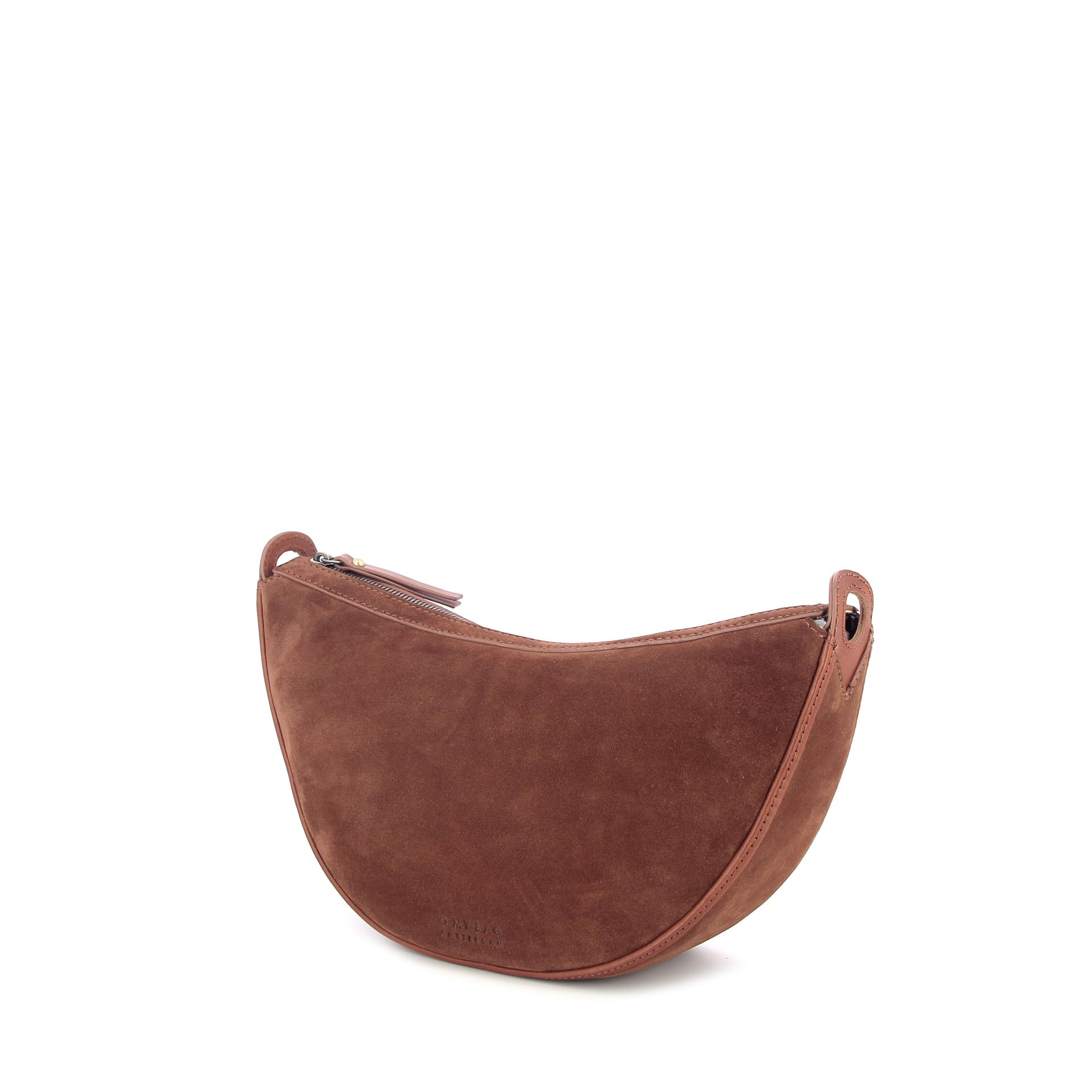 O My Bag Leo Crossbody Strap Cognac Suede 266321 cognac