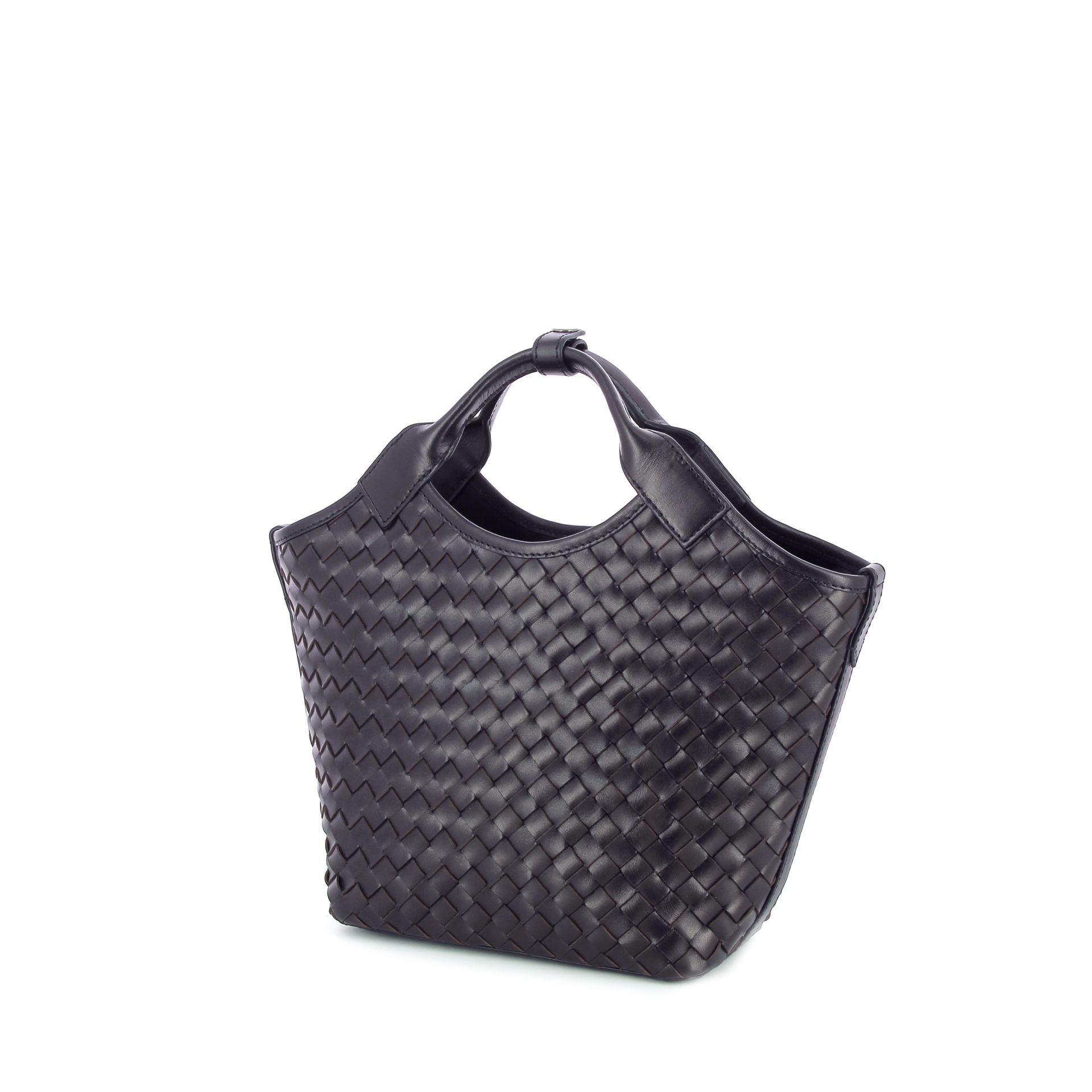 O My Bag Mara Midi Black Woven 266331 zwart