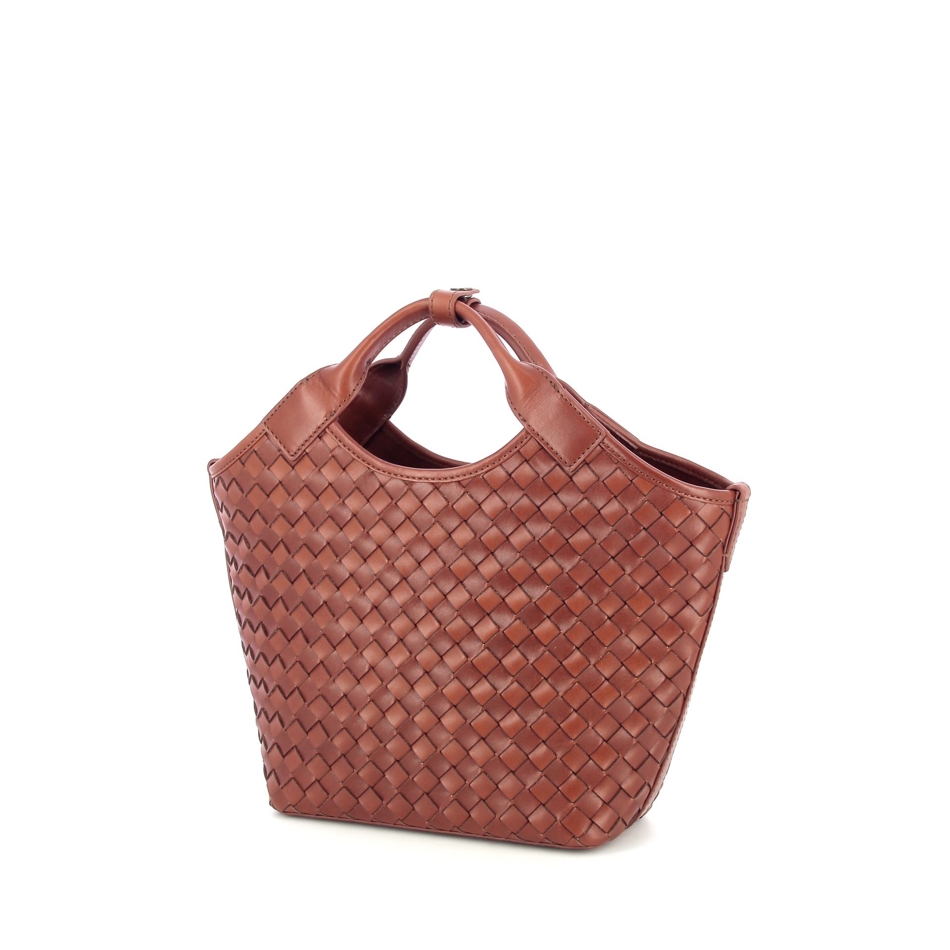 O My Bag Mara Midi Cognac Woven 266333 cognac