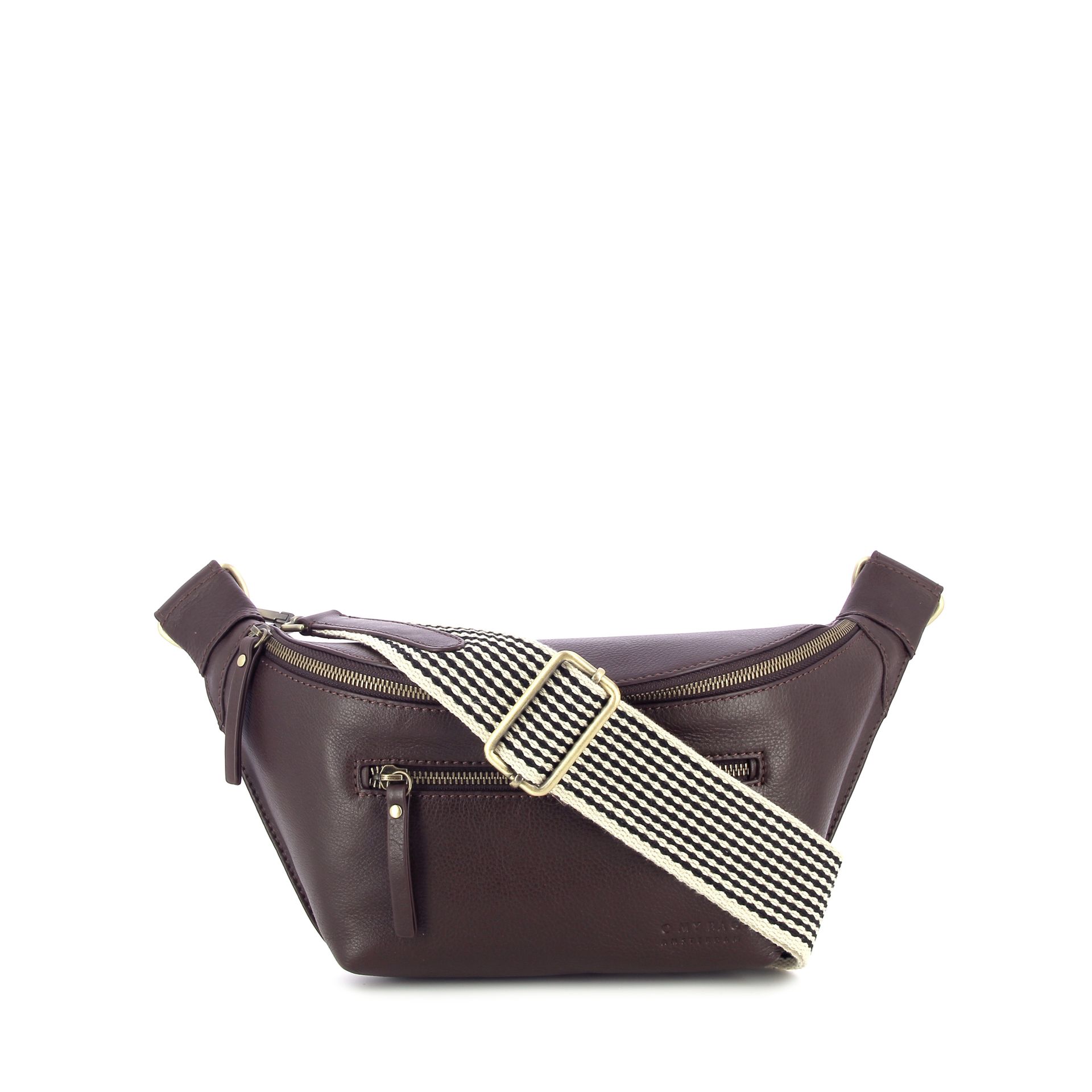 O My Bag Drew Bum Bag Chocolate 266334 bruin
