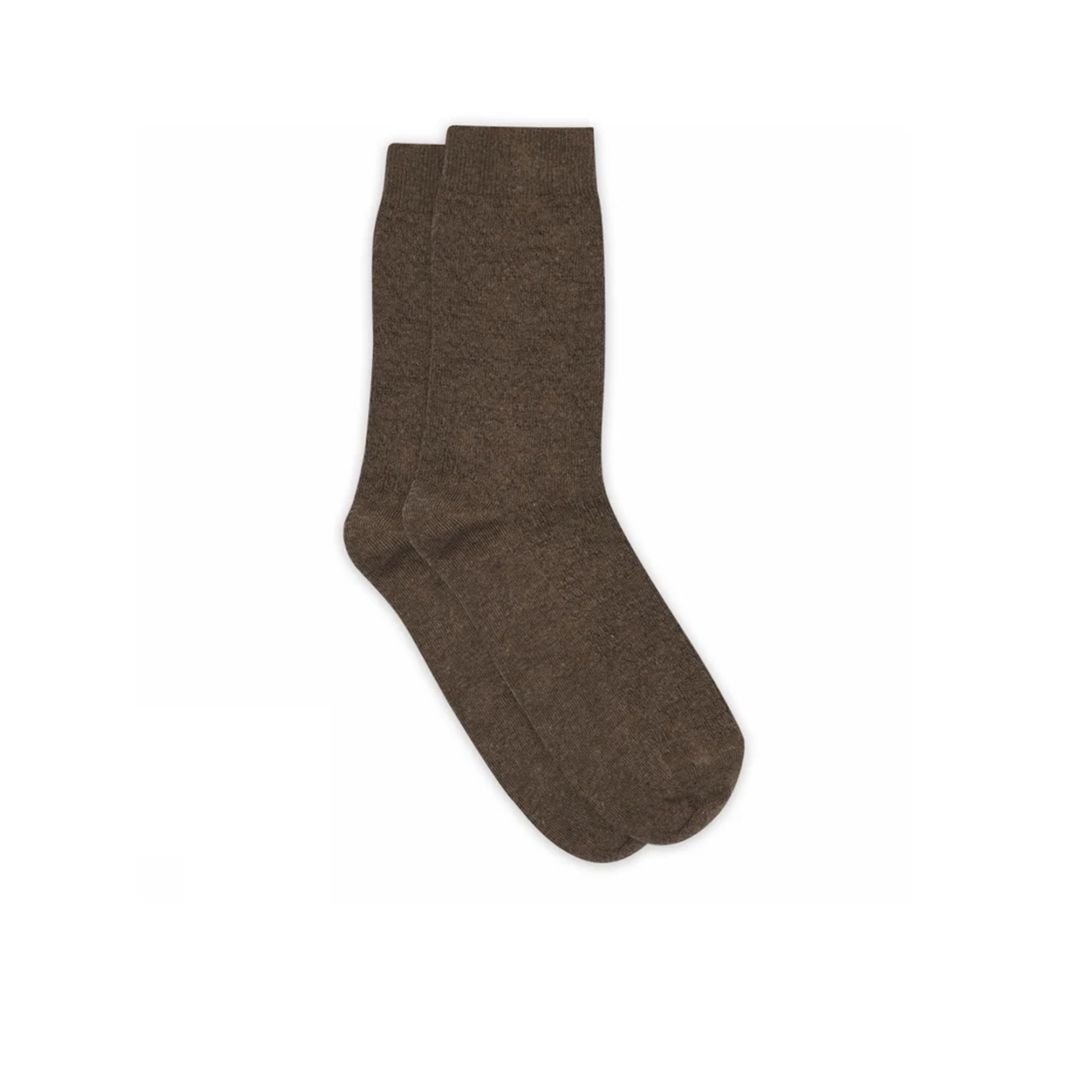 Mp Denmark Lara Socks Brown Melange 266380 bruin