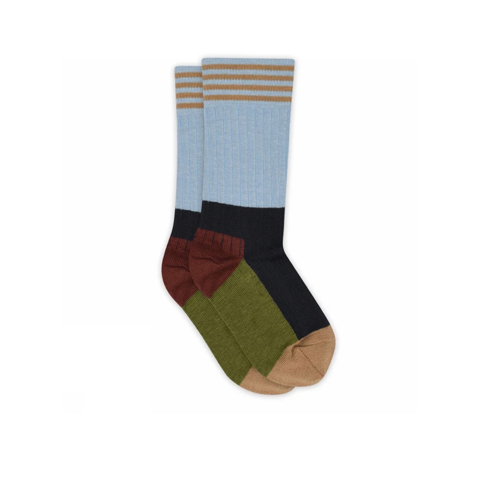 Mp Denmark Lilo Long Socks Blue Bell 266386 blauw