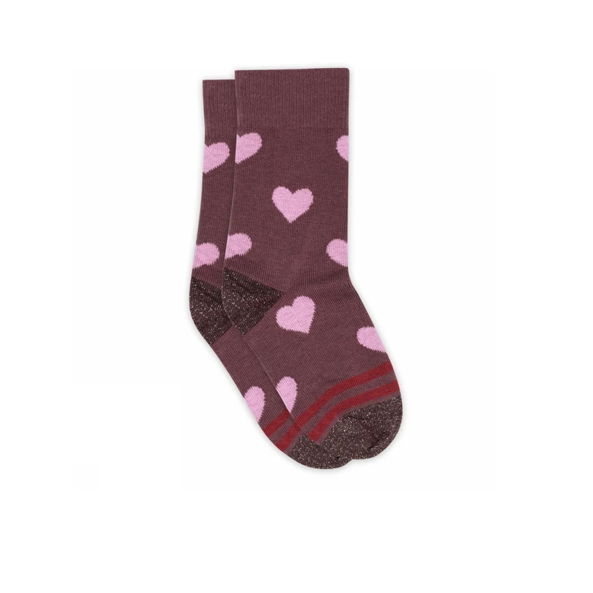 Mp Denmark Ada Socks Grape Skin 266389 roze
