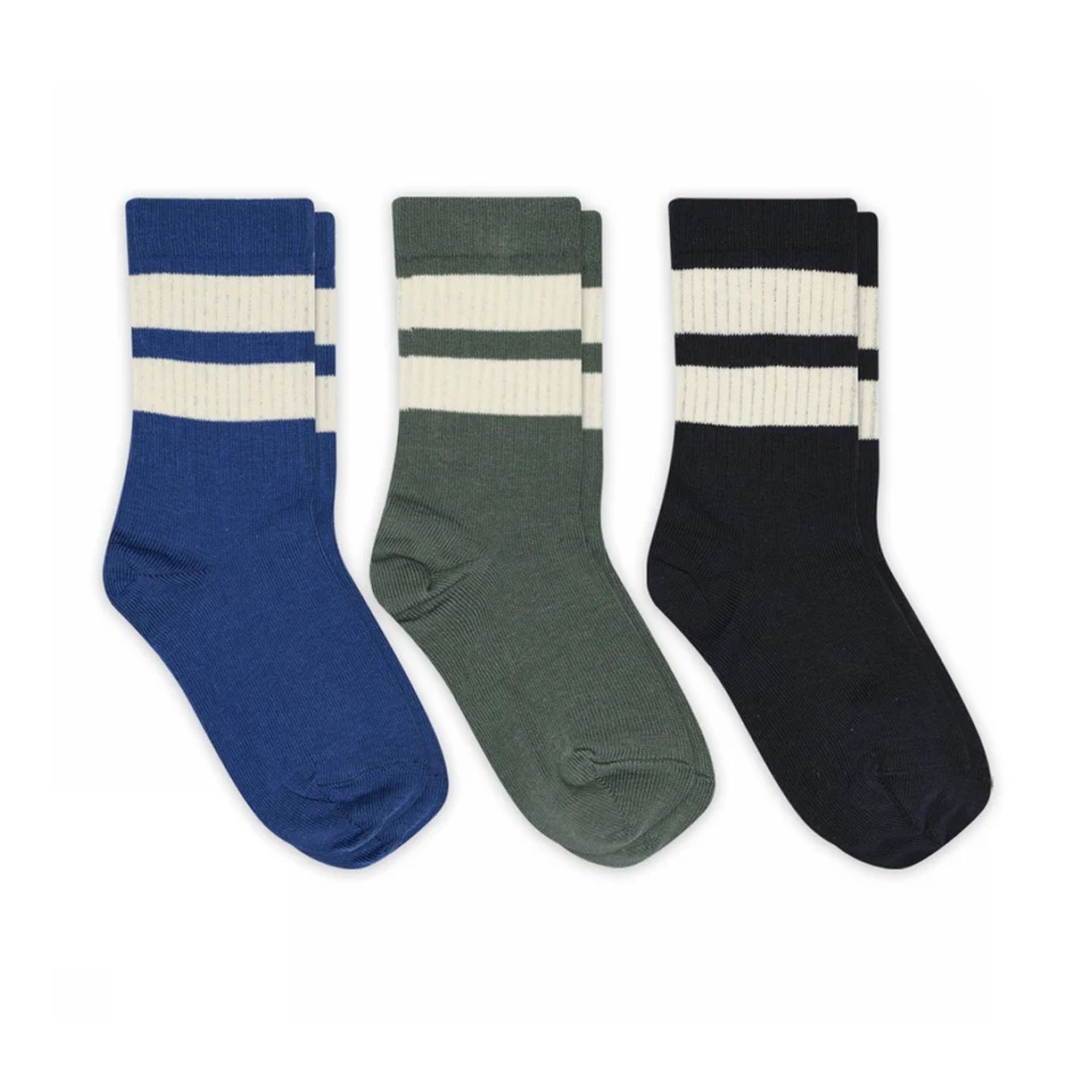 Mp Denmark Anker Socks 3-Pack Dark Forest 266416 blauw