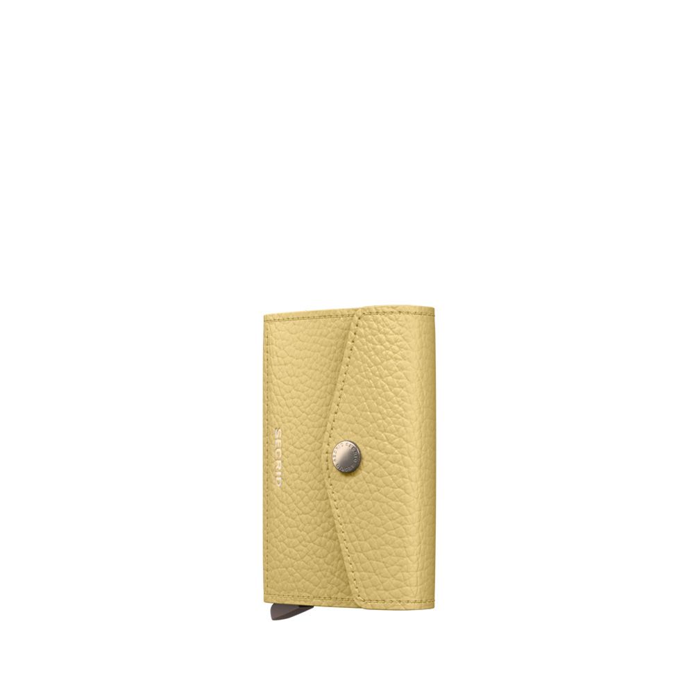 Secrid Envelope Wallet Pebble Butter Yellow 266422 geel