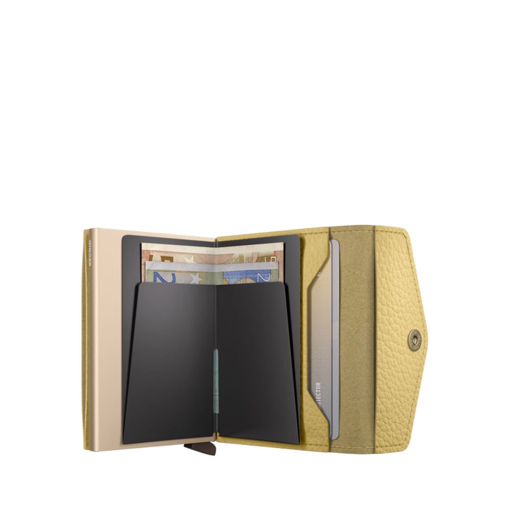 Secrid Envelope Wallet Pebble Butter Yellow 266422 geel