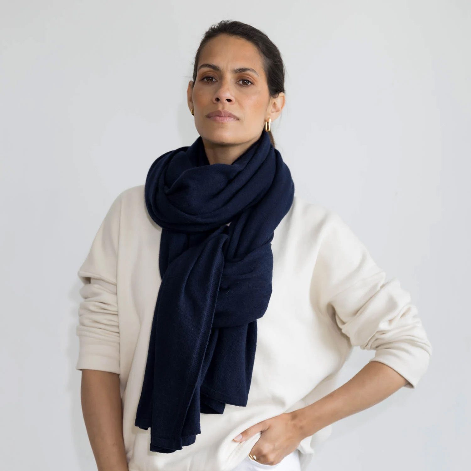 Cosy Cosy Chic Navy Blue 266457 blauw