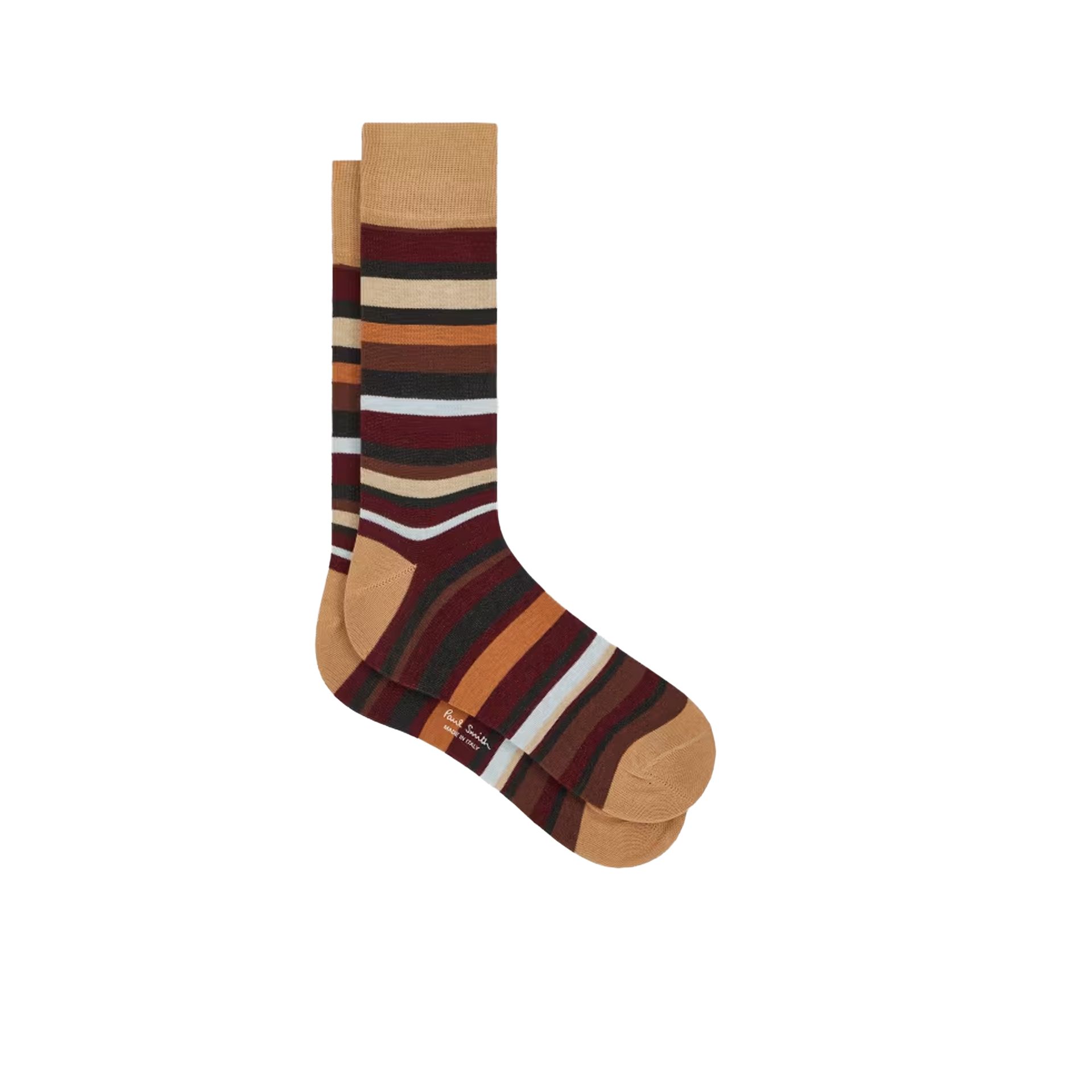 Paul Smith Multistripe Socks 266491 cognac