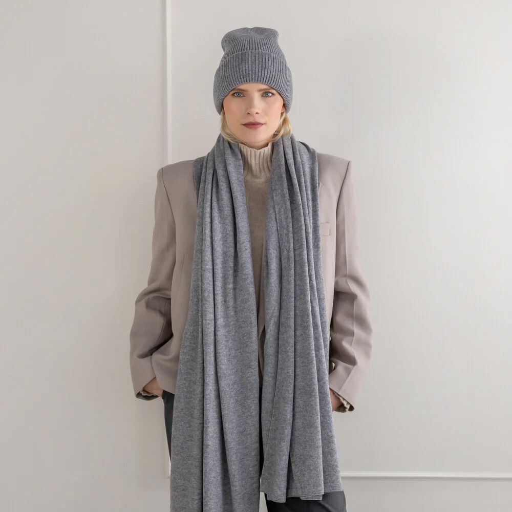 Cosy Cosy Chic Mid Grey Melee 266574 grijs
