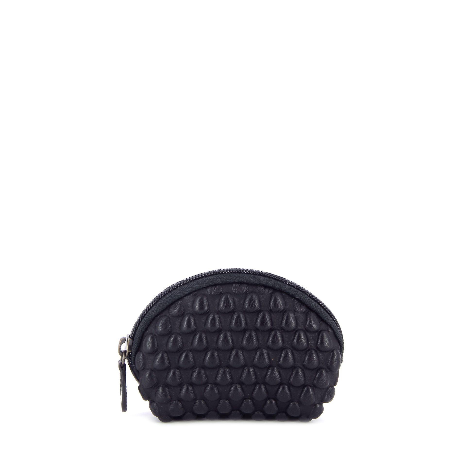 Tissa Fontaneda Halfmoon Purse Black 266643 zwart