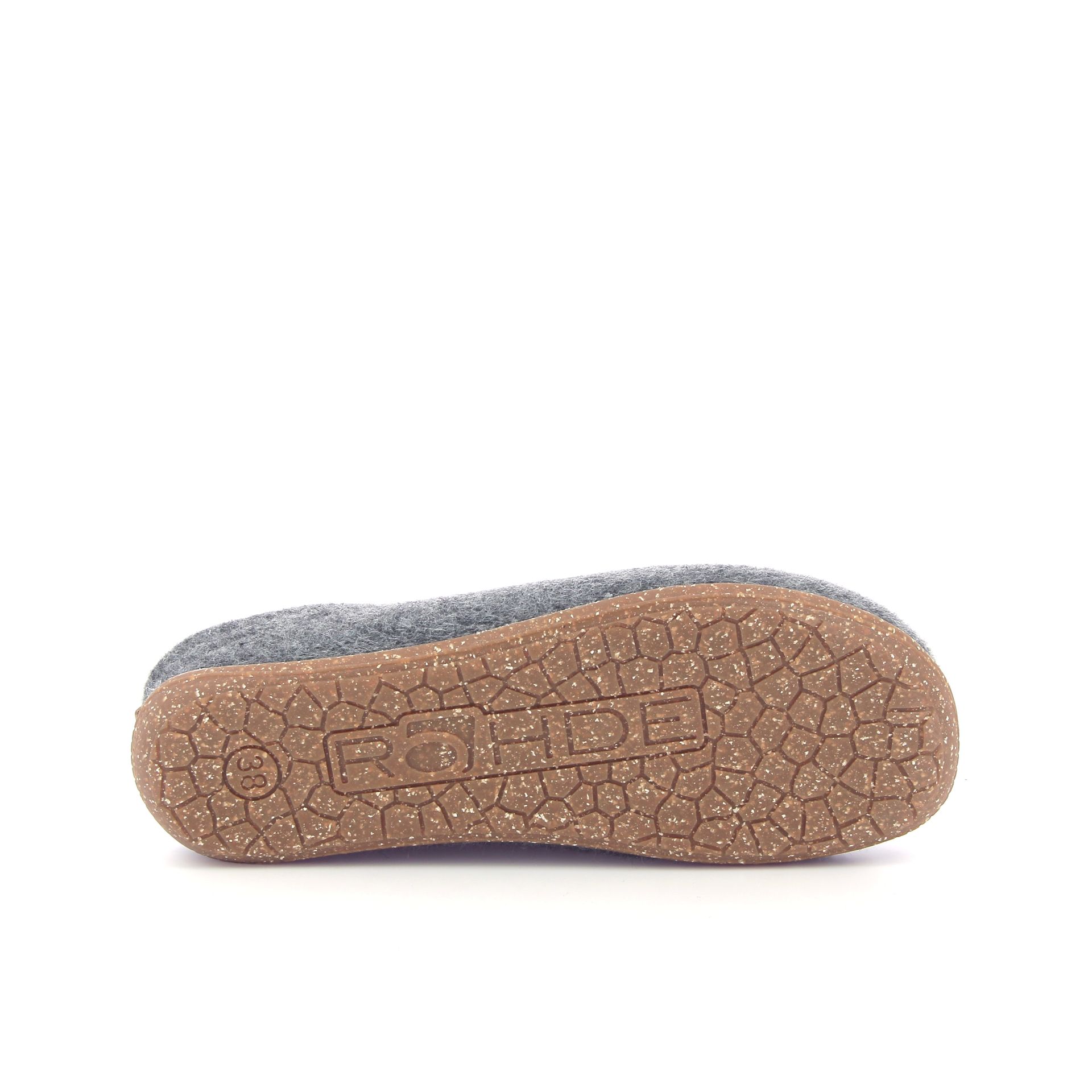Rohde Pantoffel 266965 grijs