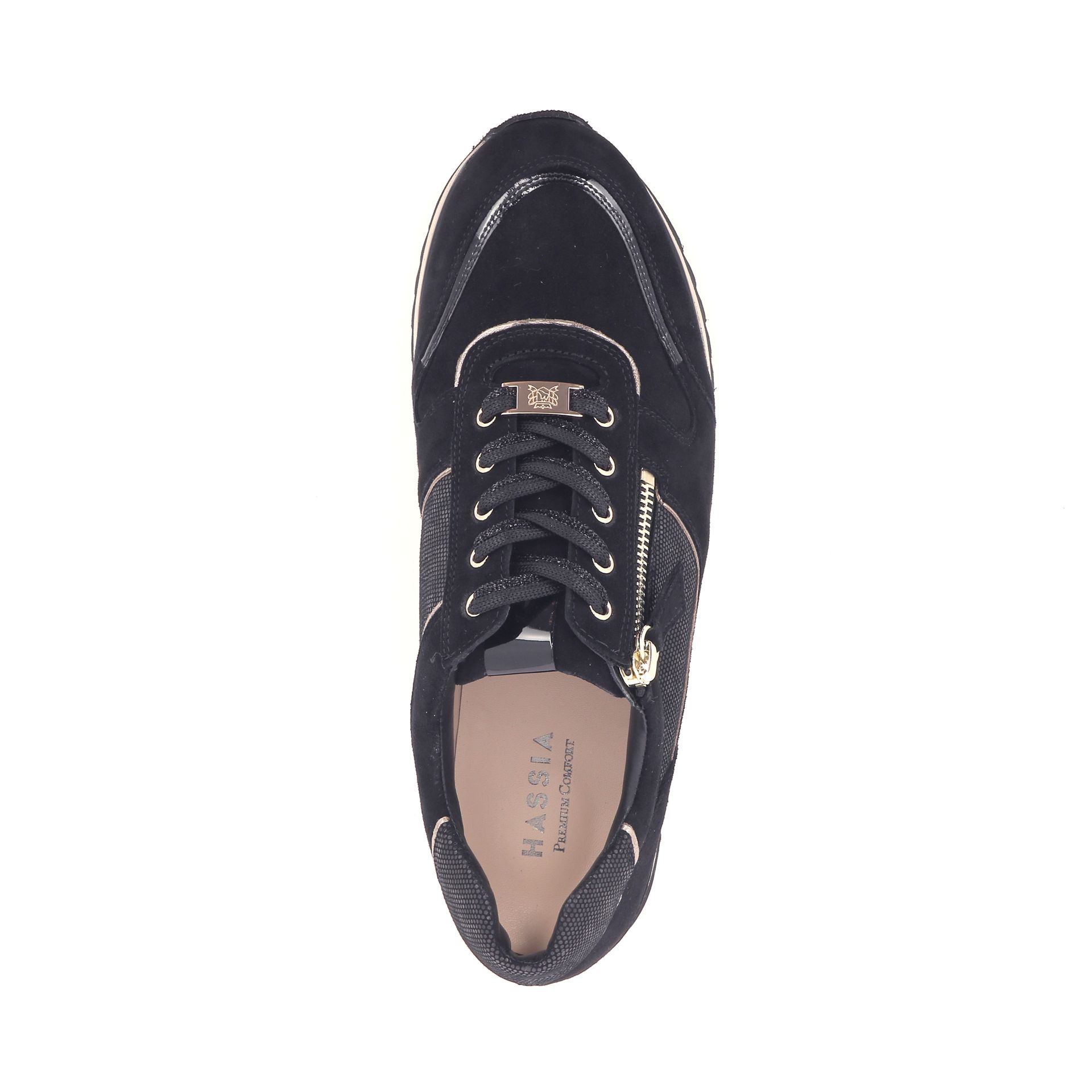 Hassia Veterschoen 266993 zwart