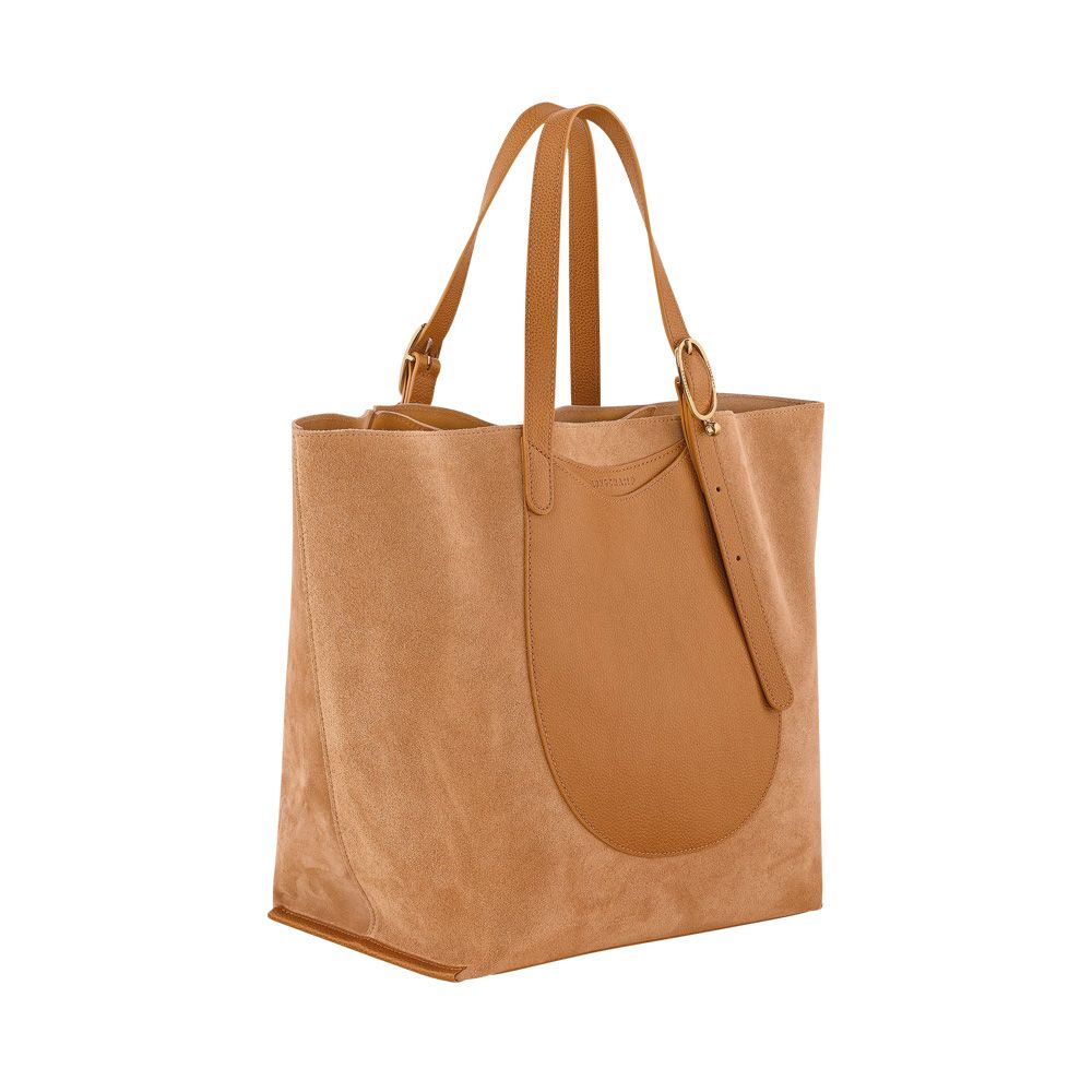 Longchamp Complice Shopper XL Pecan 267049 cognac
