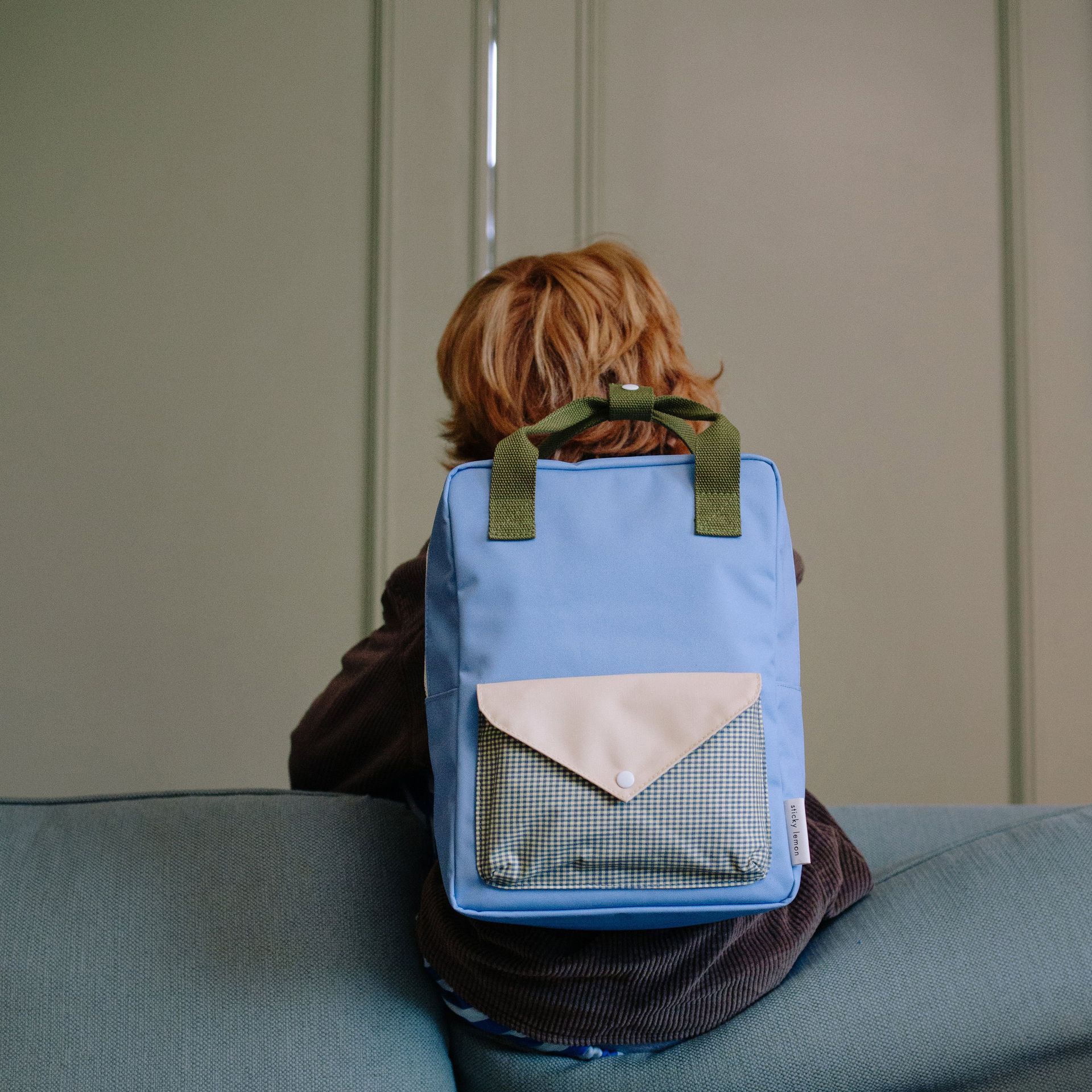 Sticky Lemon Medium Backpack Cloud Blue 267106 blauw