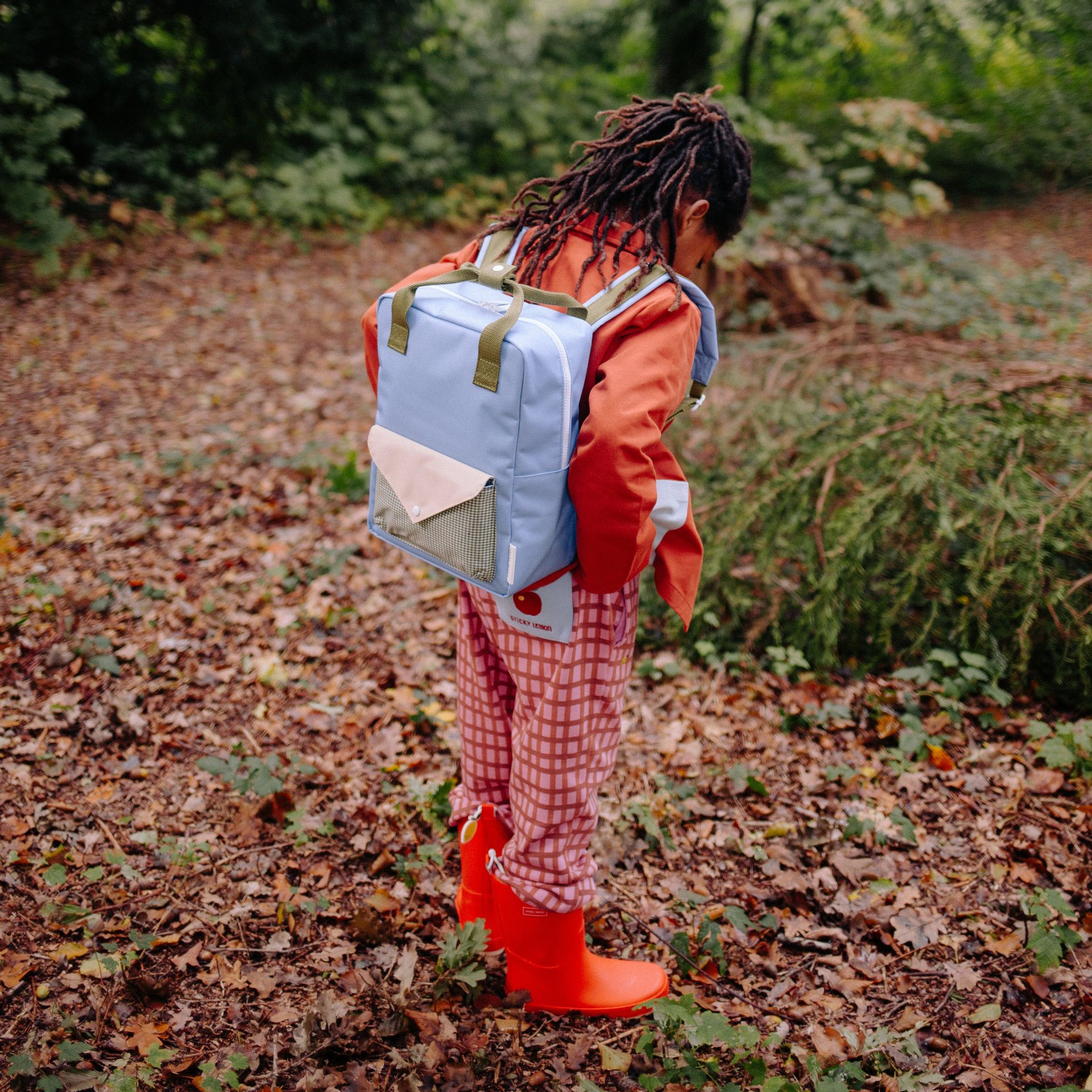 Sticky Lemon Medium Backpack Cloud Blue 267106 blauw