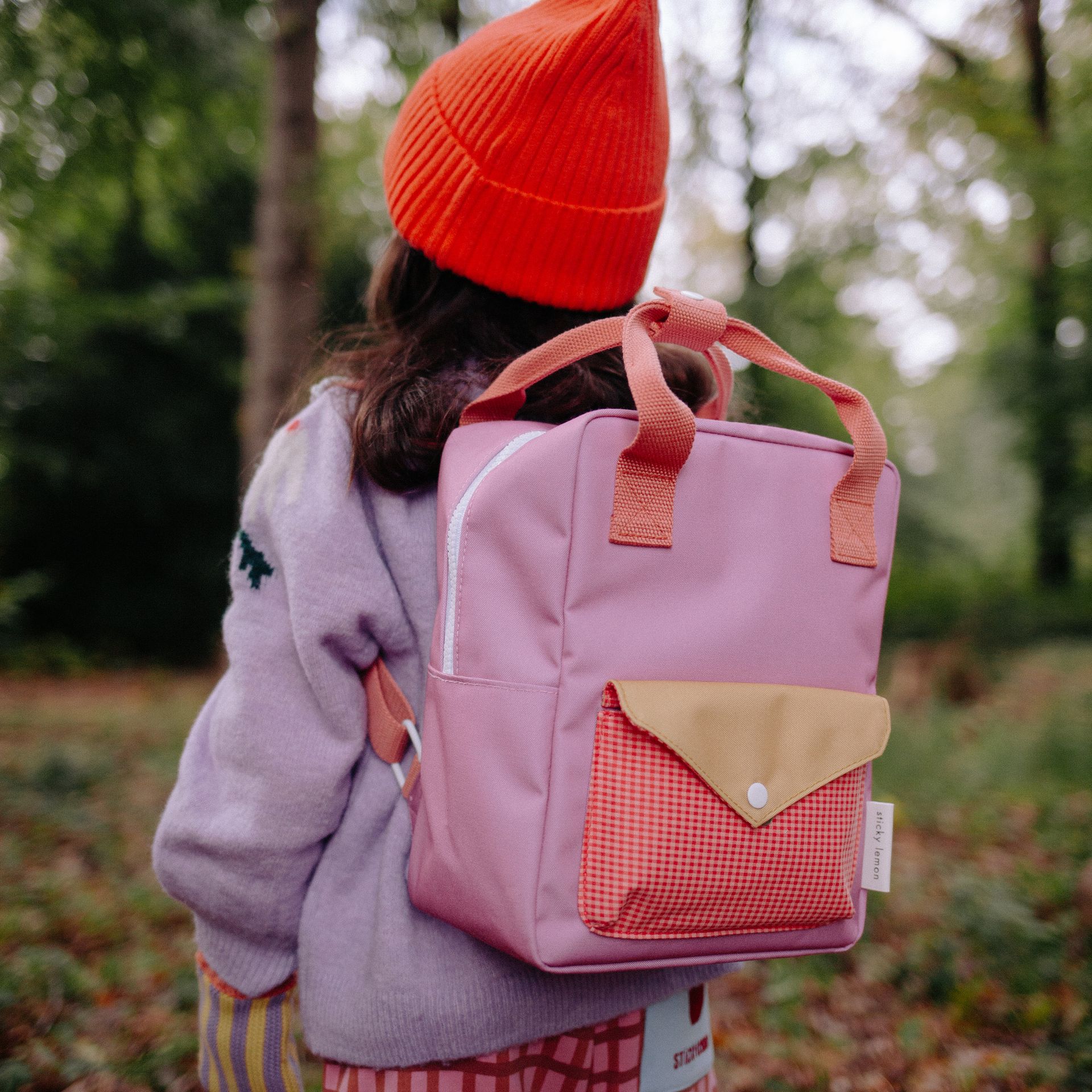 Sticky Lemon Small Backpack Rosebay Pink 267107 roze