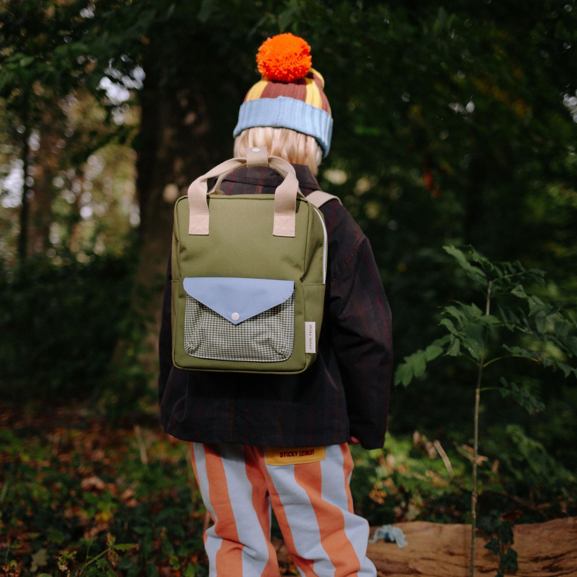 Sticky Lemon Small Backpack Tickling Grass 267108 groen