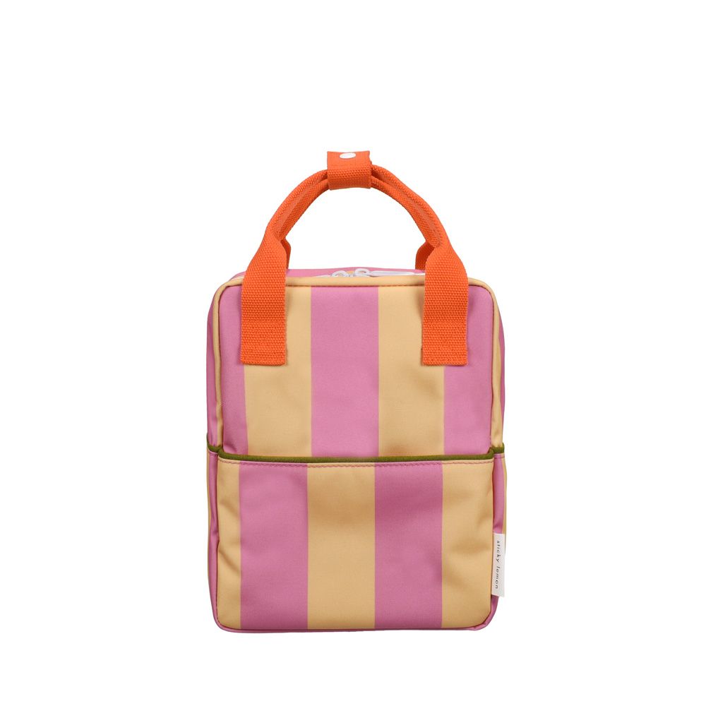 Sticky Lemon Small Backpack Stripes Rosebay Pink 267109 paars