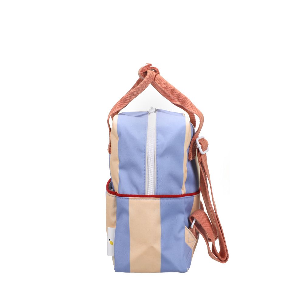 Sticky Lemon Small Backpack Stripes Cloud Blue 267110 beige