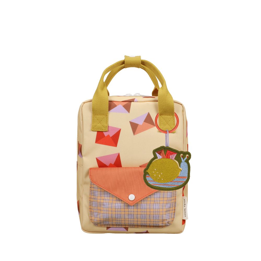 Sticky Lemon Small Backpack Snail Mail 267111 beige