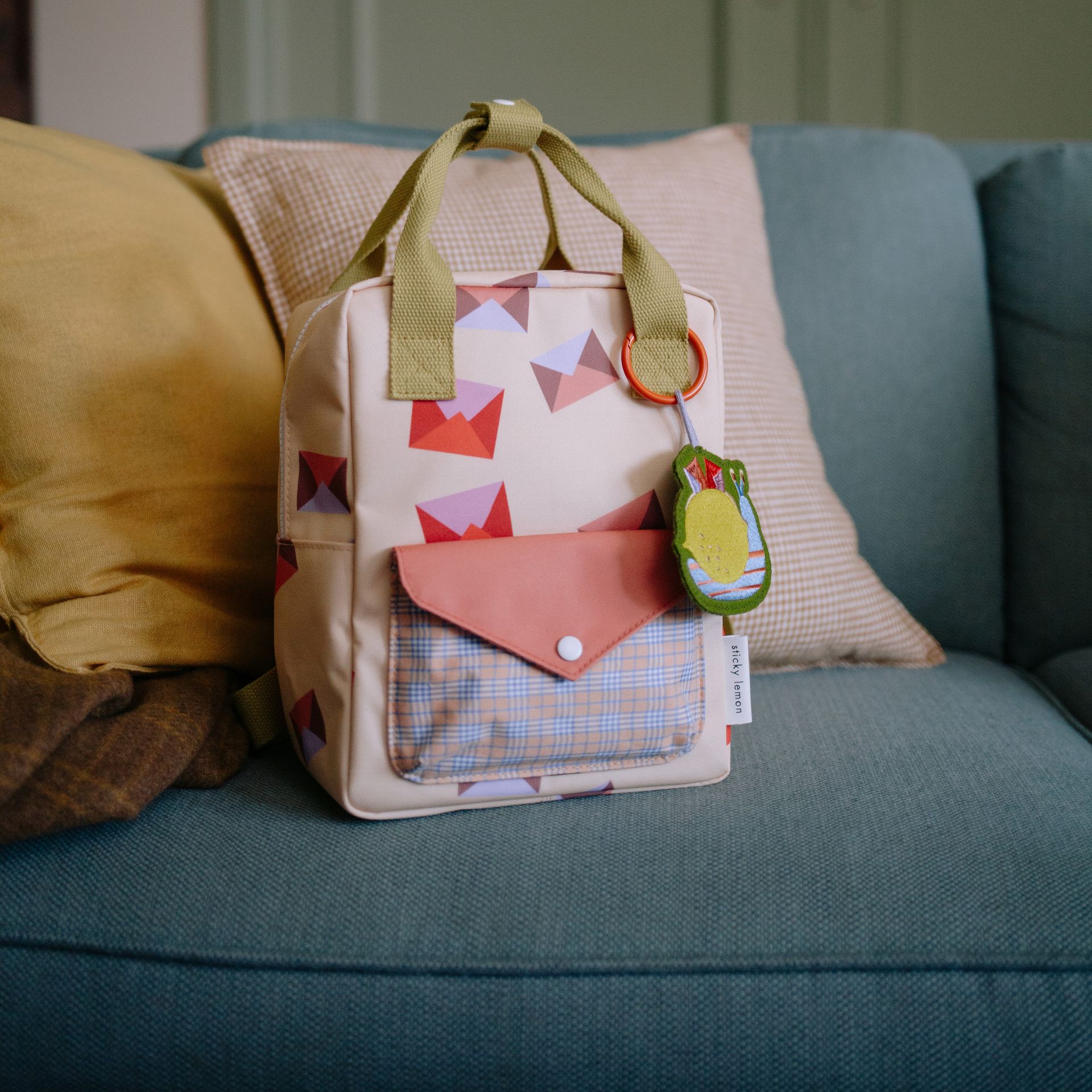 Sticky Lemon Small Backpack Snail Mail 267111 beige