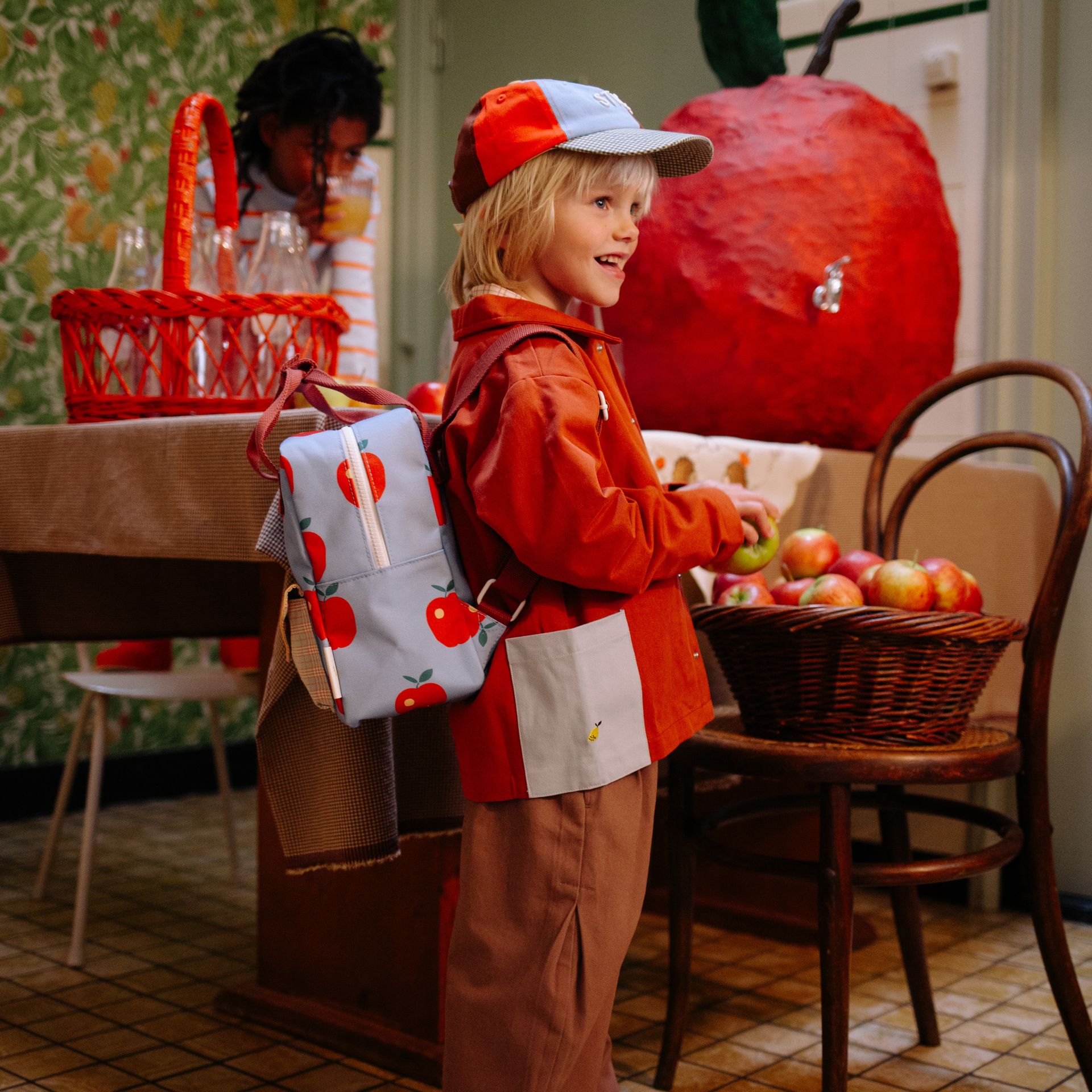 Sticky Lemon Small Backpack Apple Grub 267112 blauw