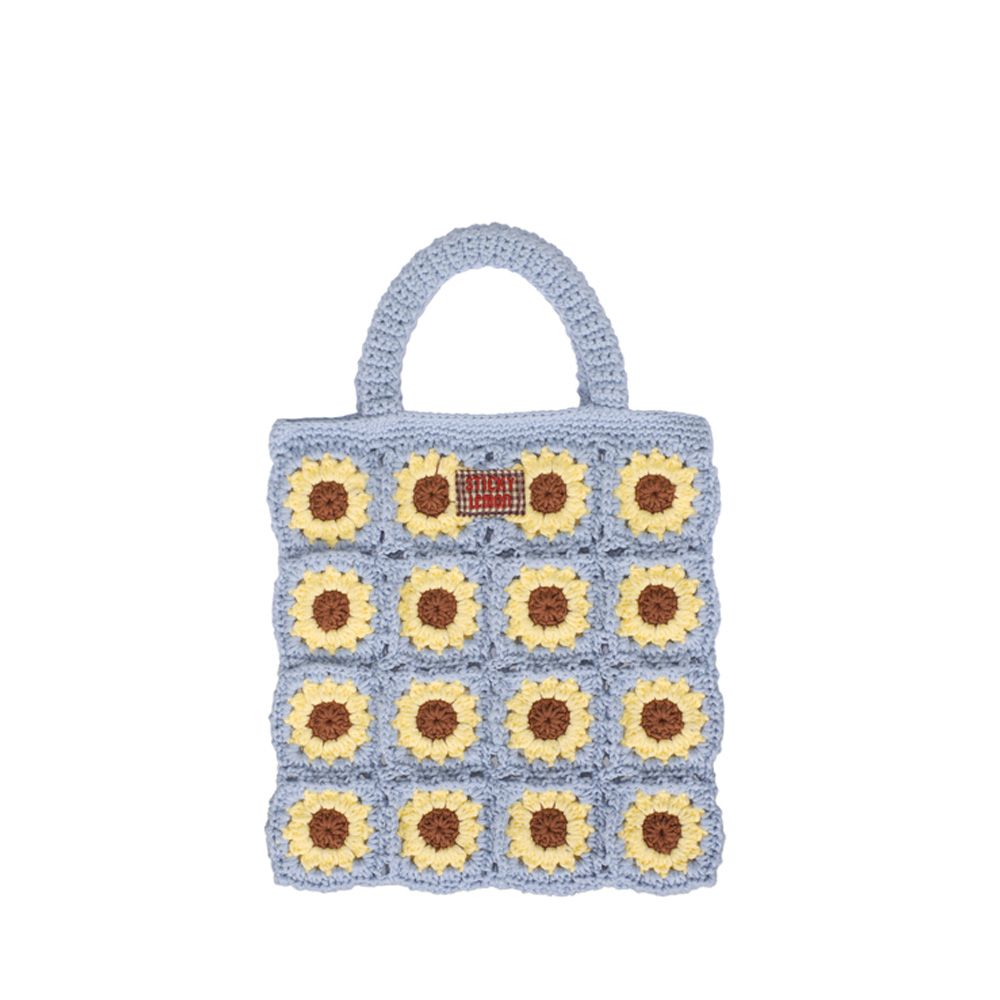 Sticky Lemon Crochet Bag 267118 blauw