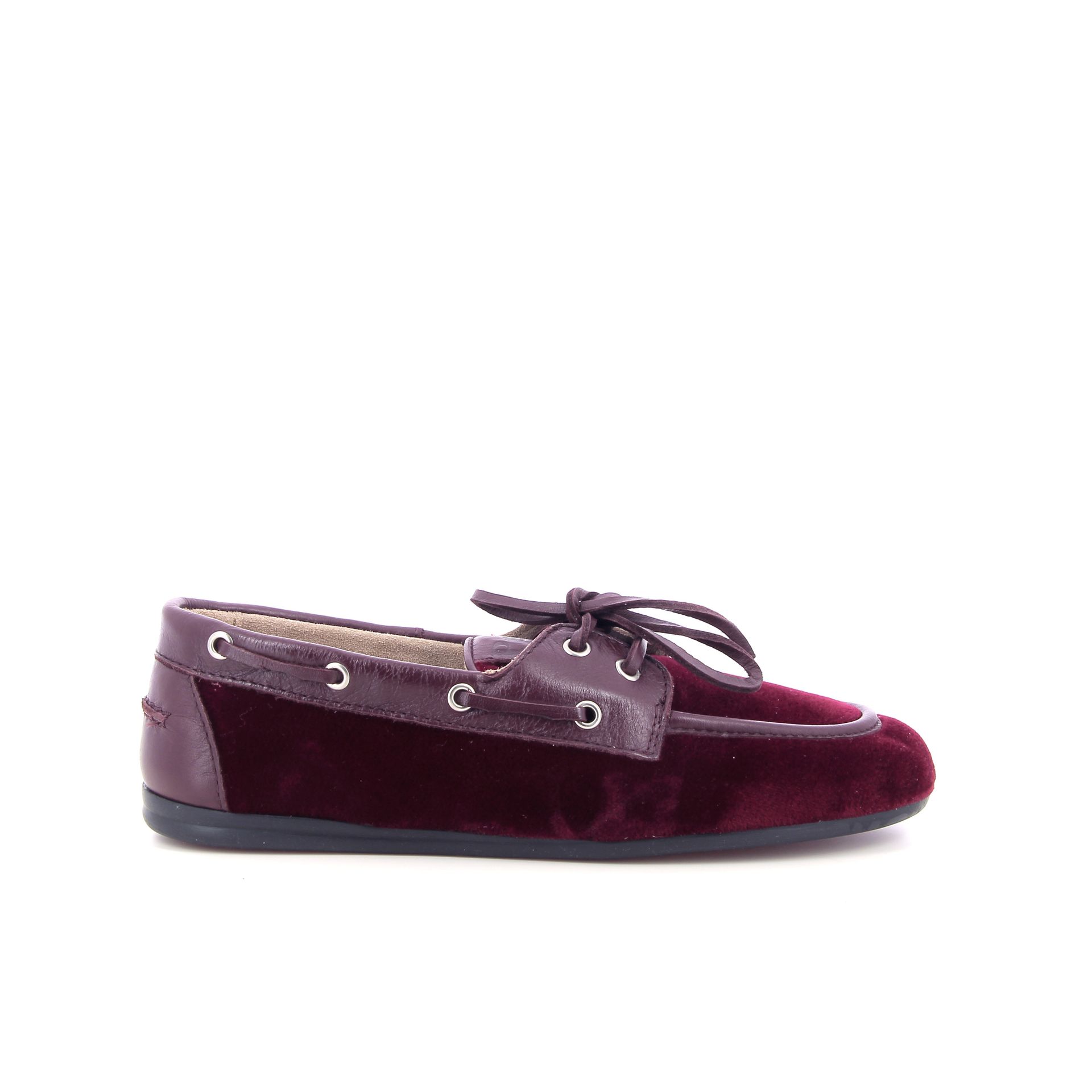 Posa Boat Loafer Velvet 267122 blauw