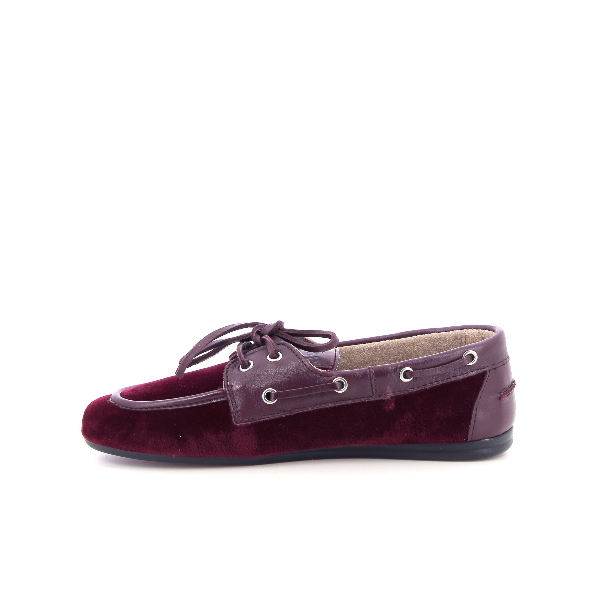 Posa Boat Loafer Velvet 267122 blauw