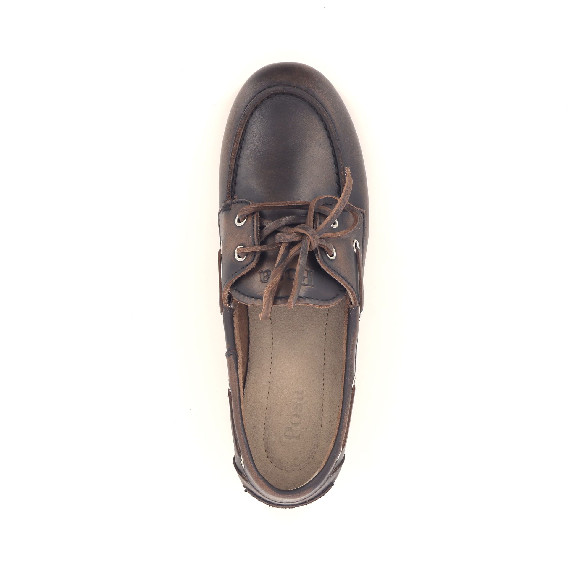 Posa Boat Loafer Brushed 267124 bruin