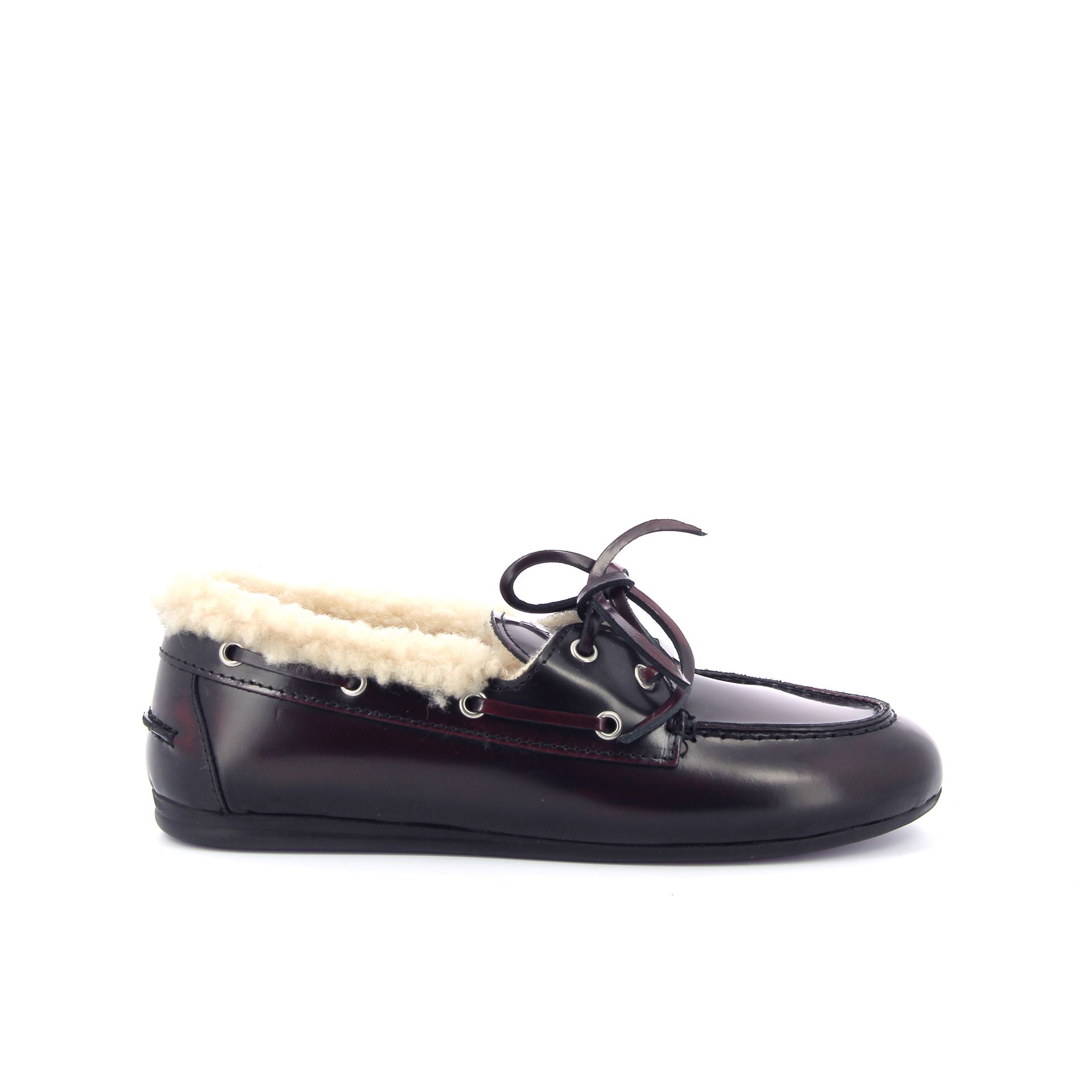 Posa Boat Loafer Fur 267125 rood