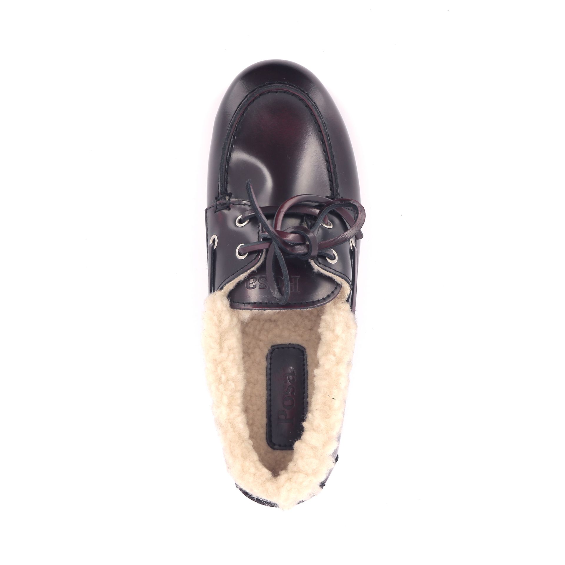 Posa Boat Loafer Fur 267125 rood