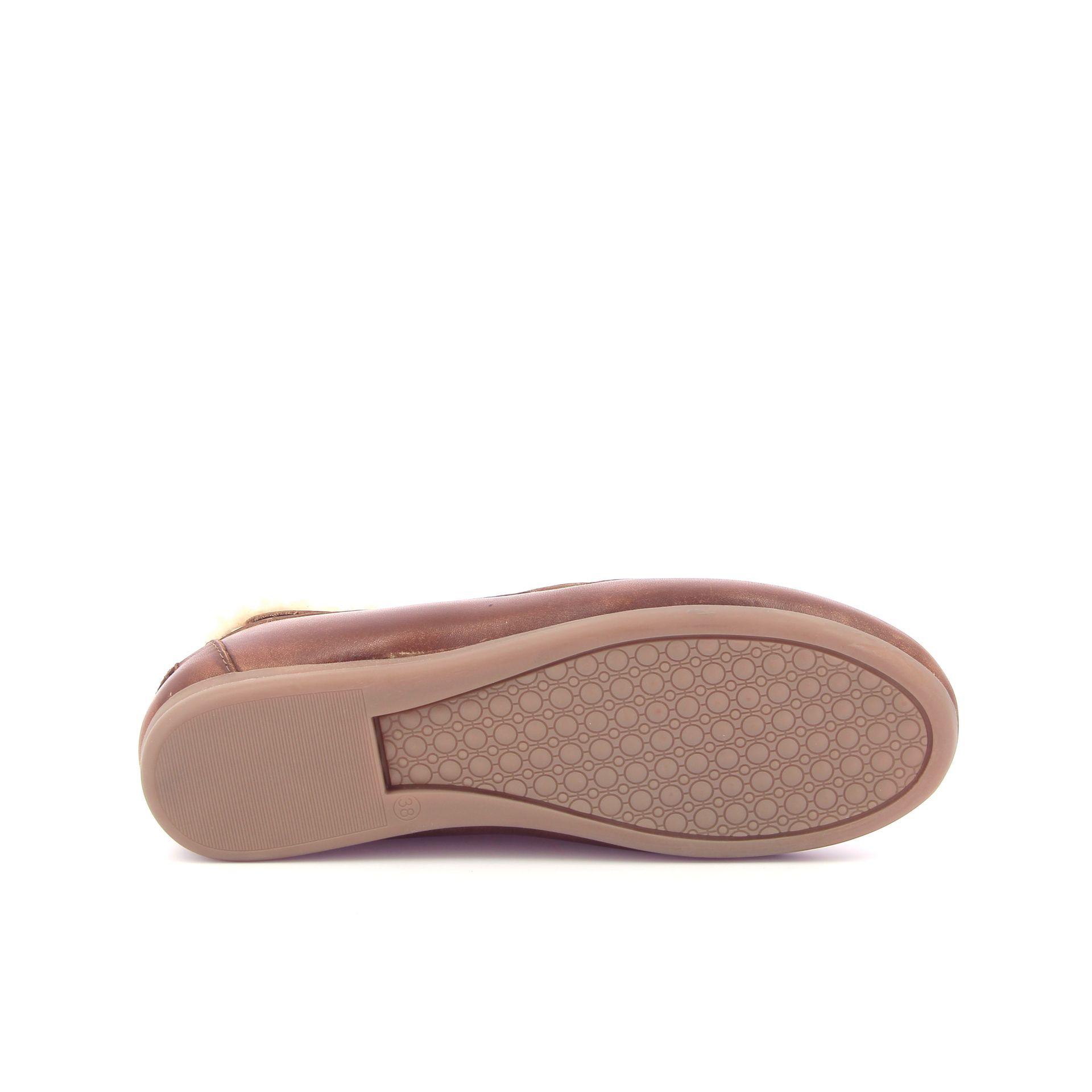 Posa Boat Loafer Fur 267126 cognac