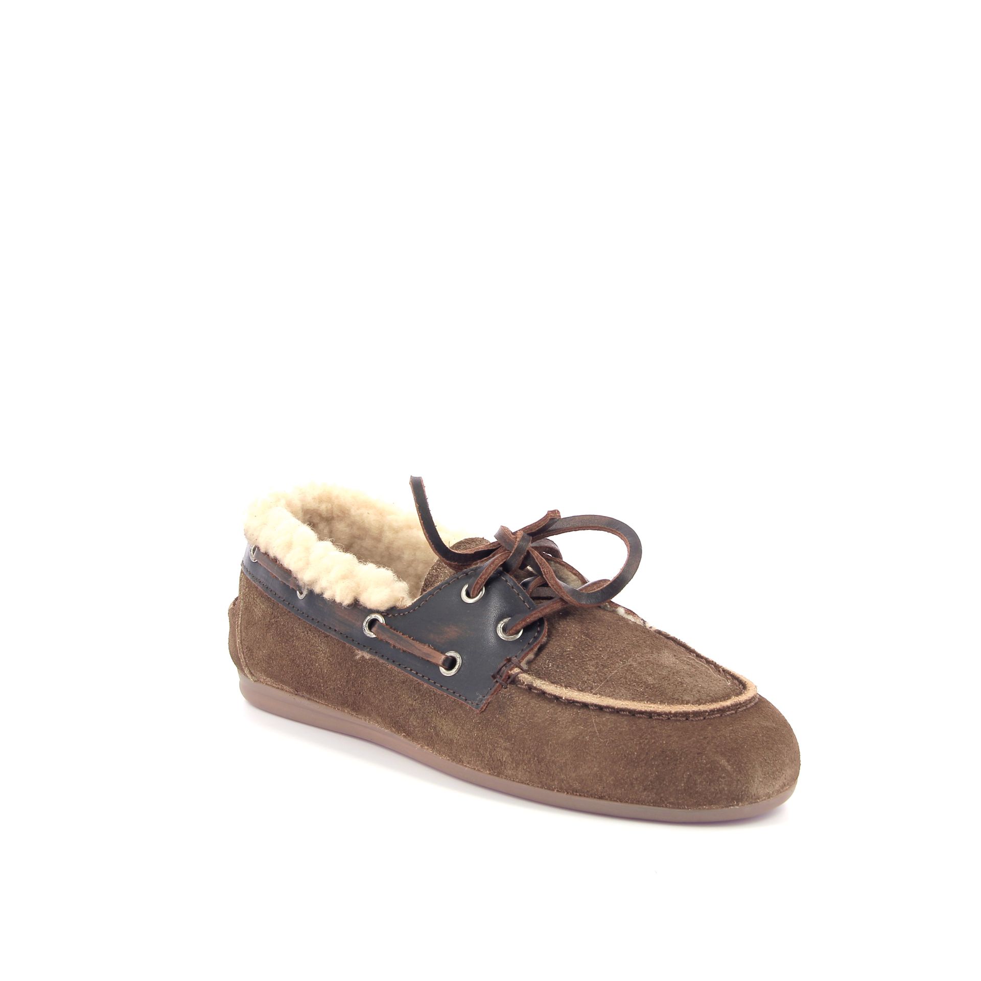 Posa Boat Loafer Fur 267127 cognac