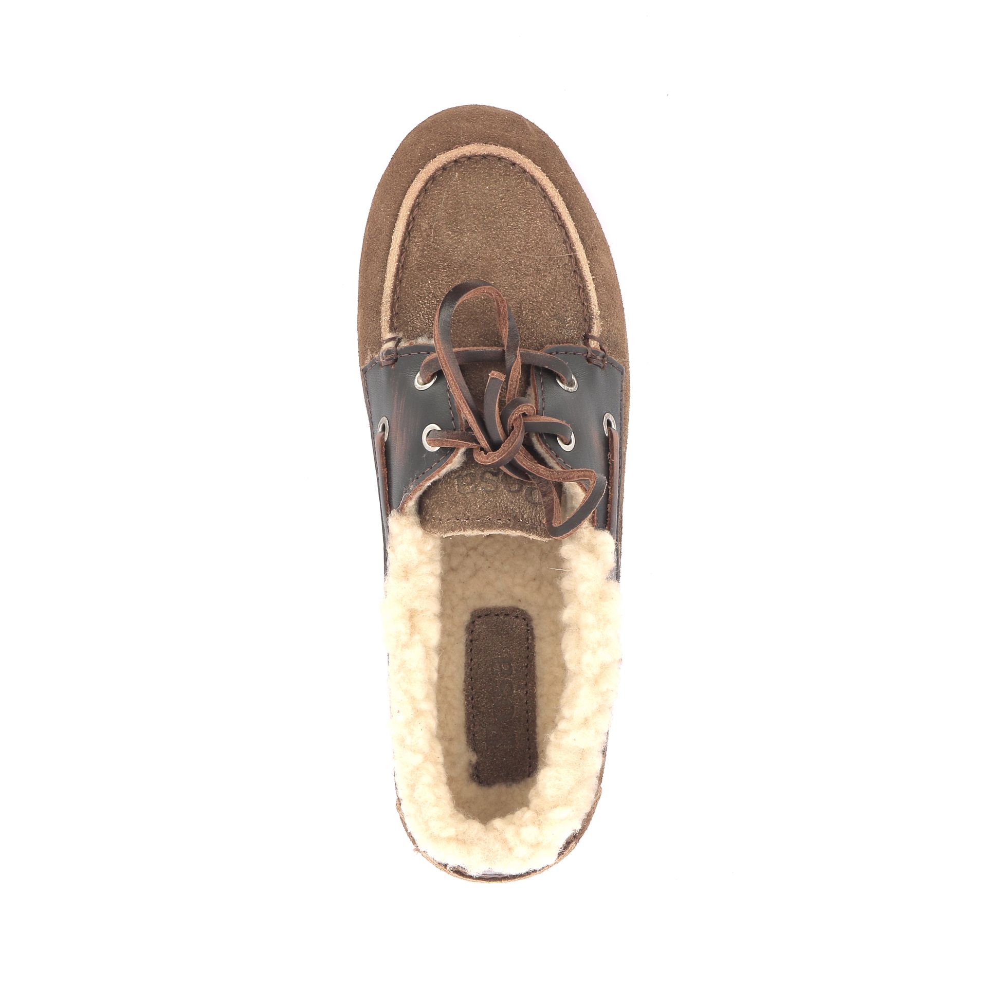 Posa Boat Loafer Fur 267127 cognac