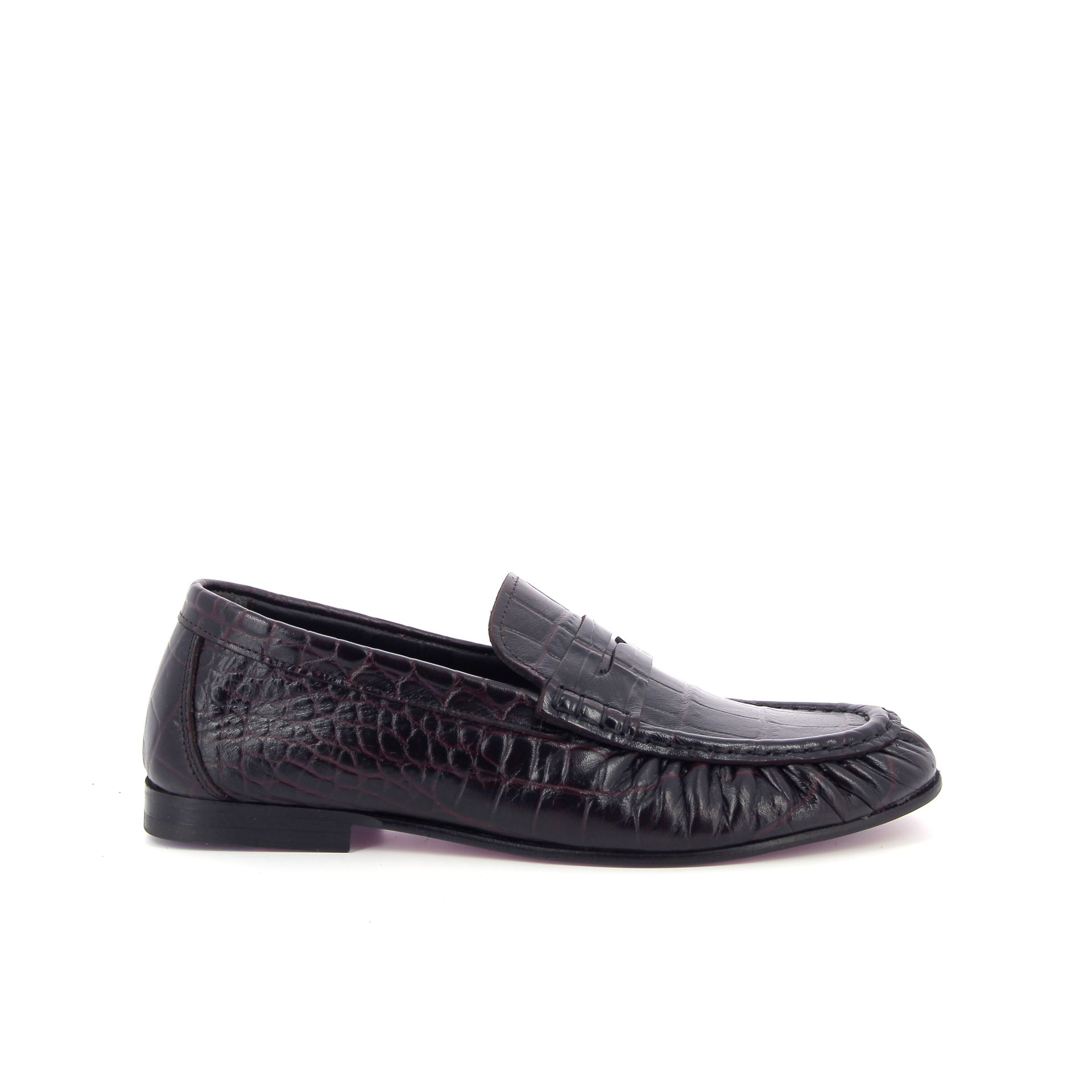 Posa Penny Wrinkle Loafer 267129 bruin