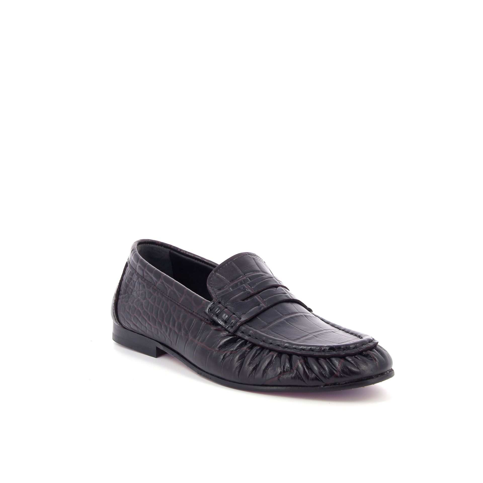 Posa Penny Wrinkle Loafer 267129 bruin