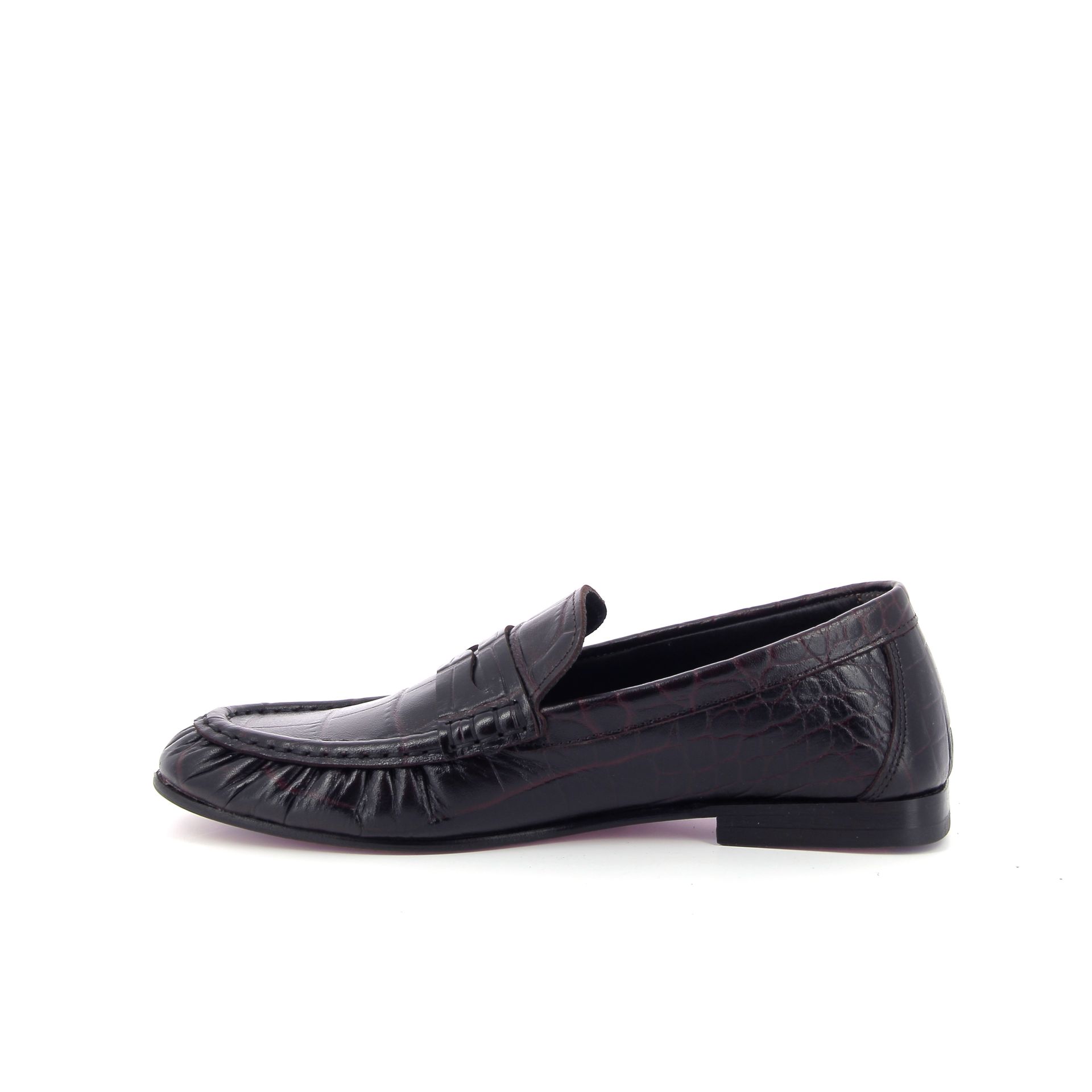 Posa Penny Wrinkle Loafer 267129 bruin