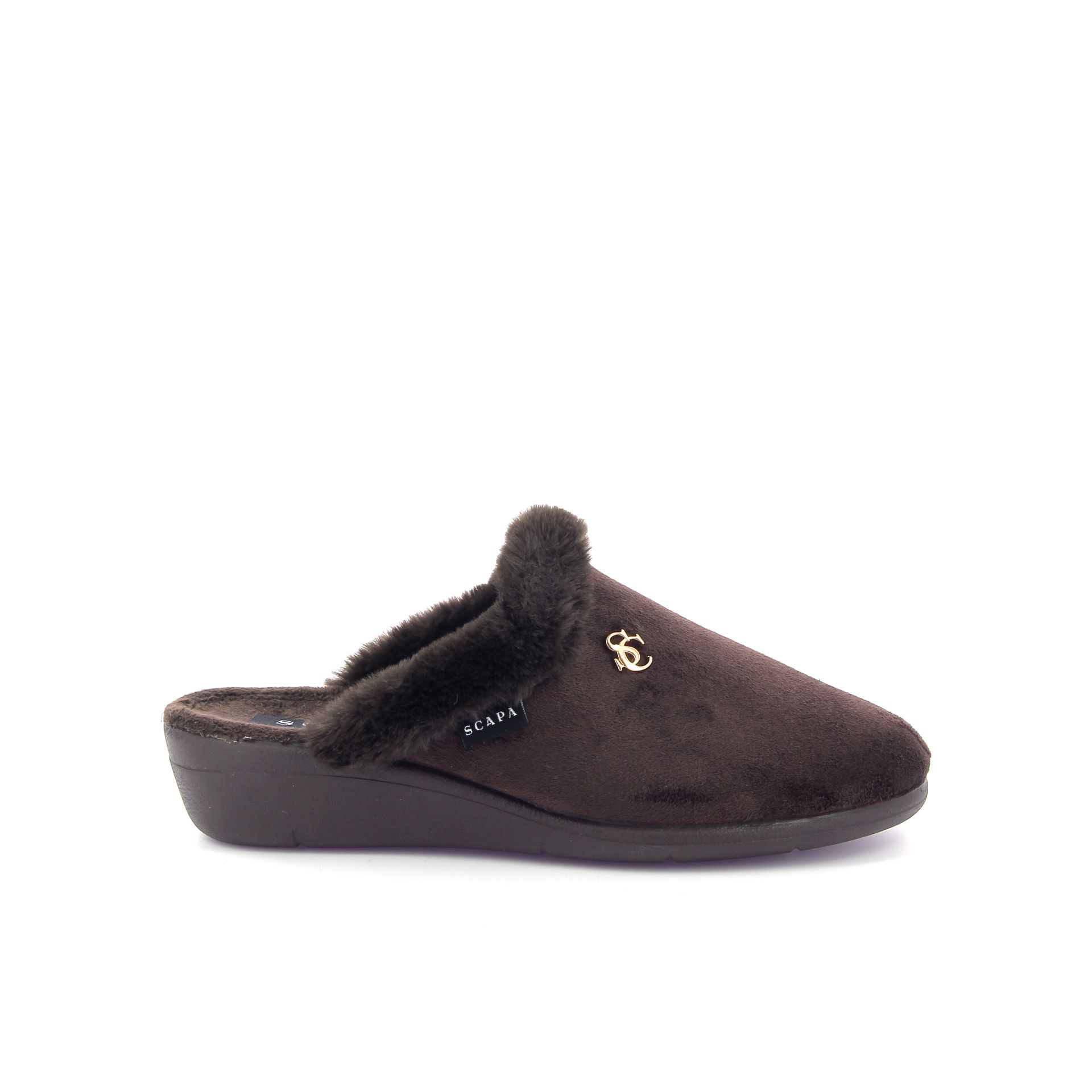 Scapa Pantoffel 267640 bruin