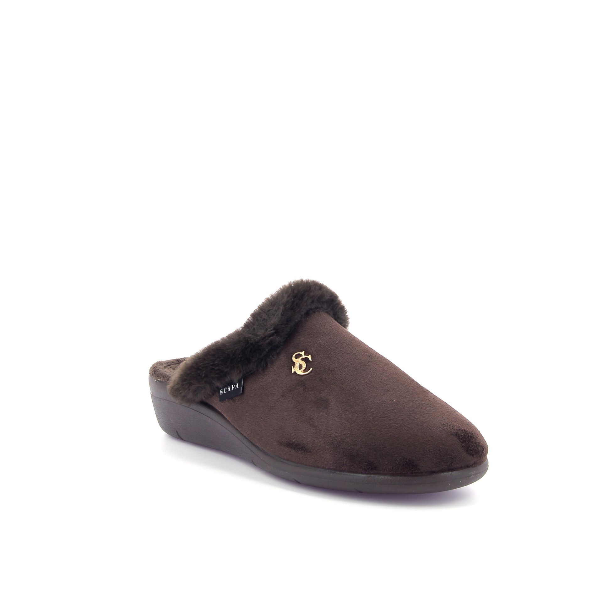 Scapa Pantoffel 267640 bruin