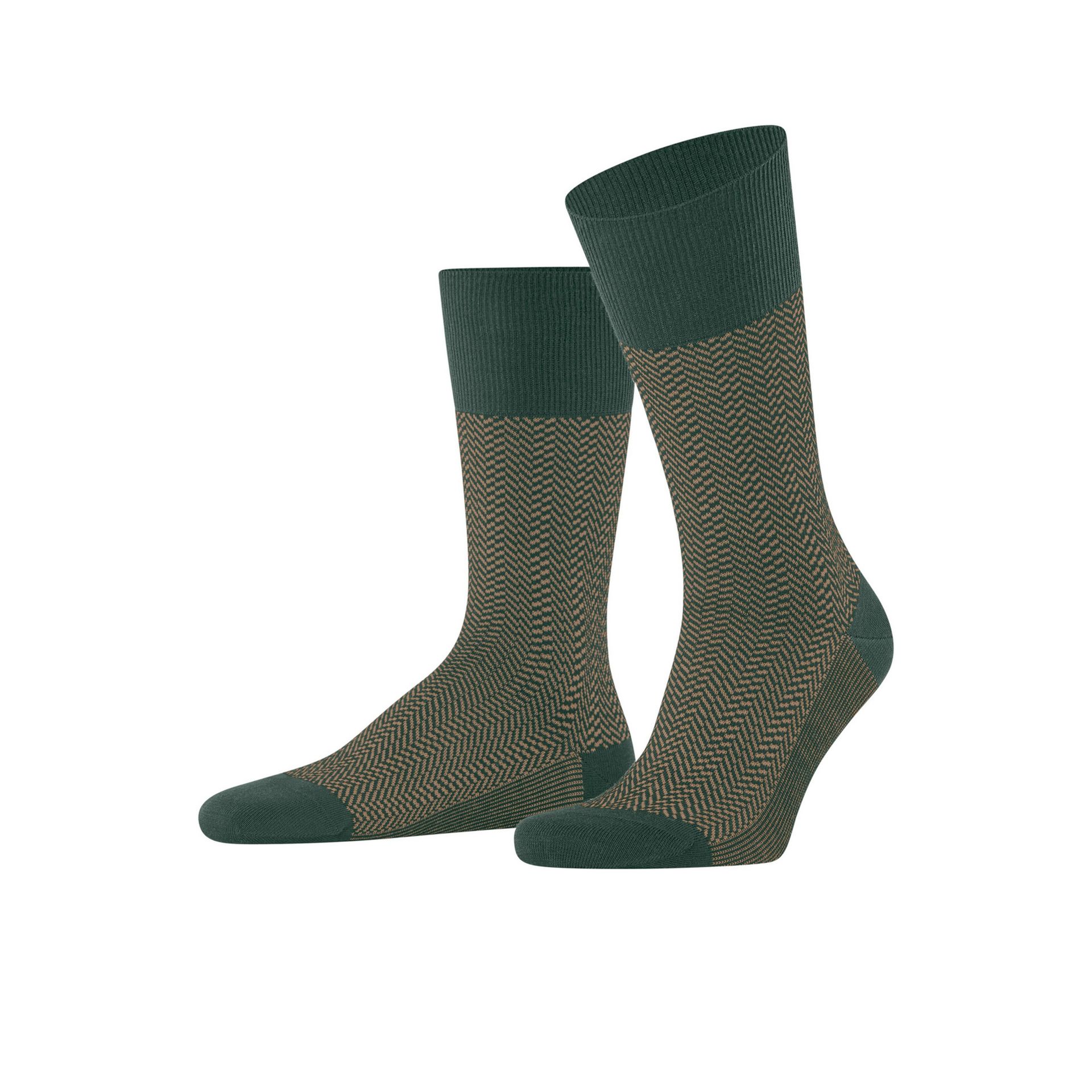 Falke Airport Herringstripe Hunter Green 267944 groen