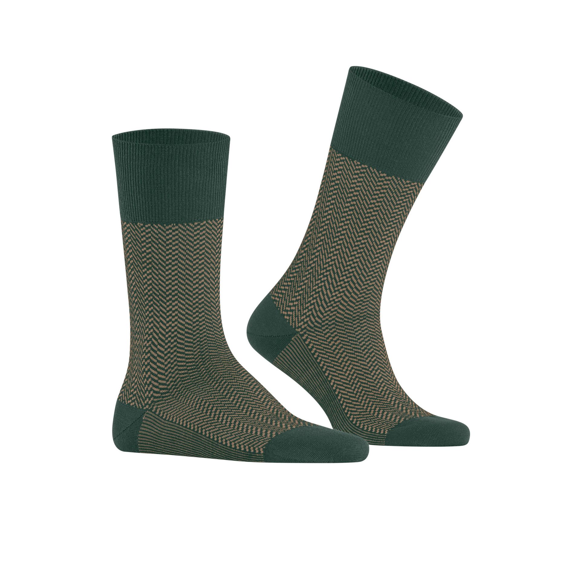 Falke Airport Herringstripe Hunter Green 267944 groen